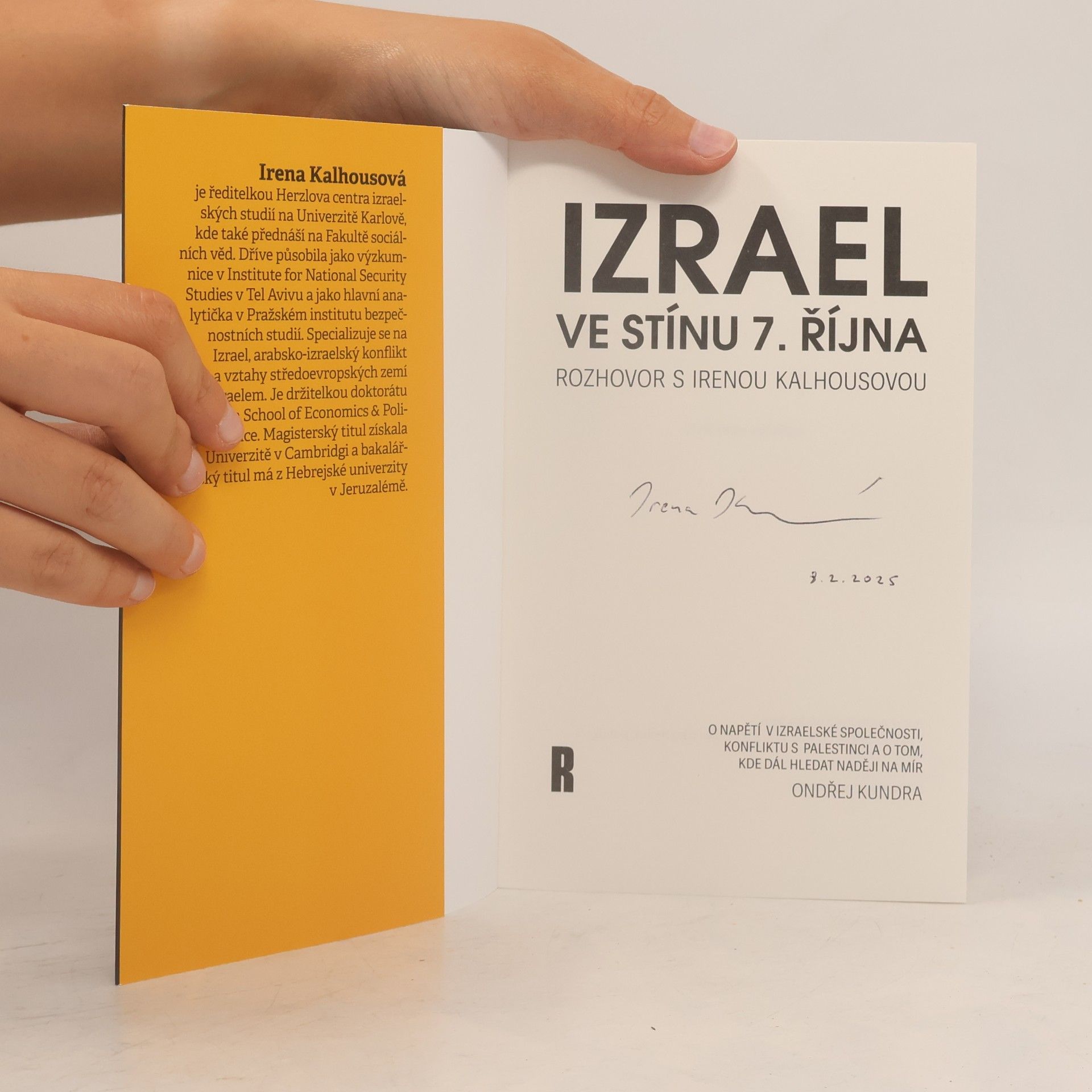 Ondřej Kundra Izrael ve stínu 7. října