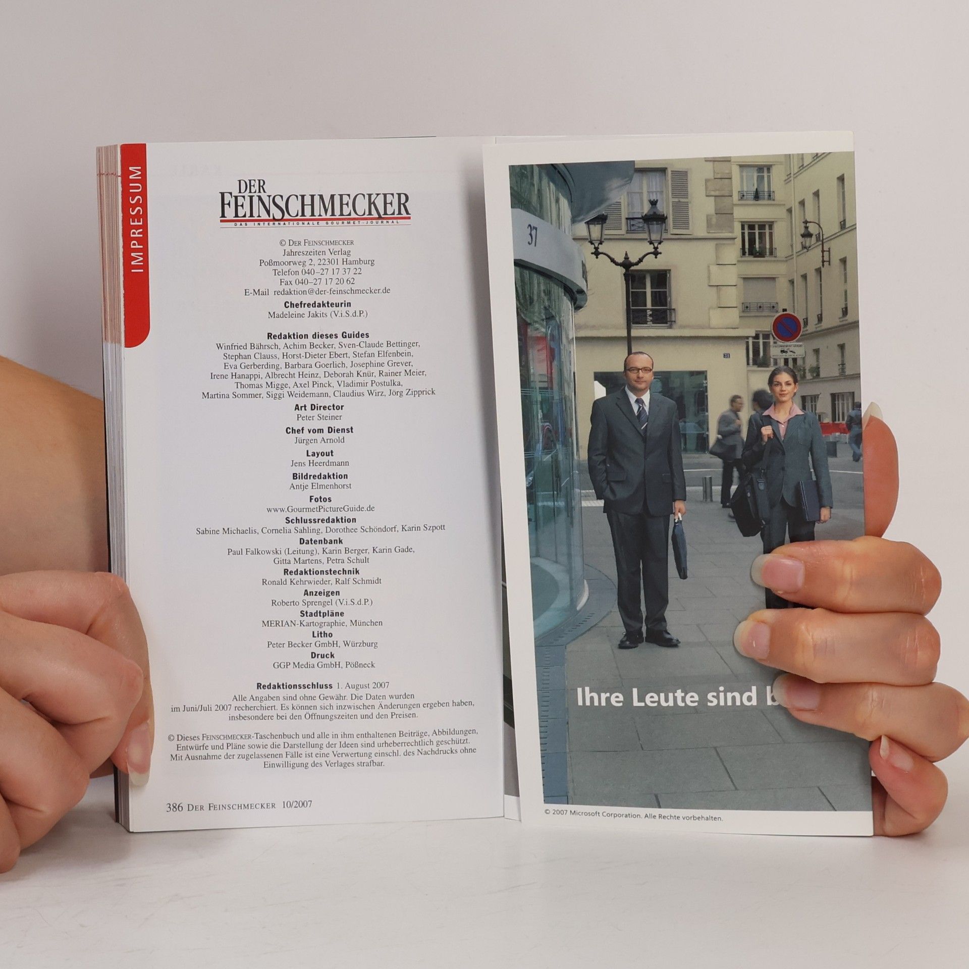 Various authors Europa Gourmet City Guide 2008