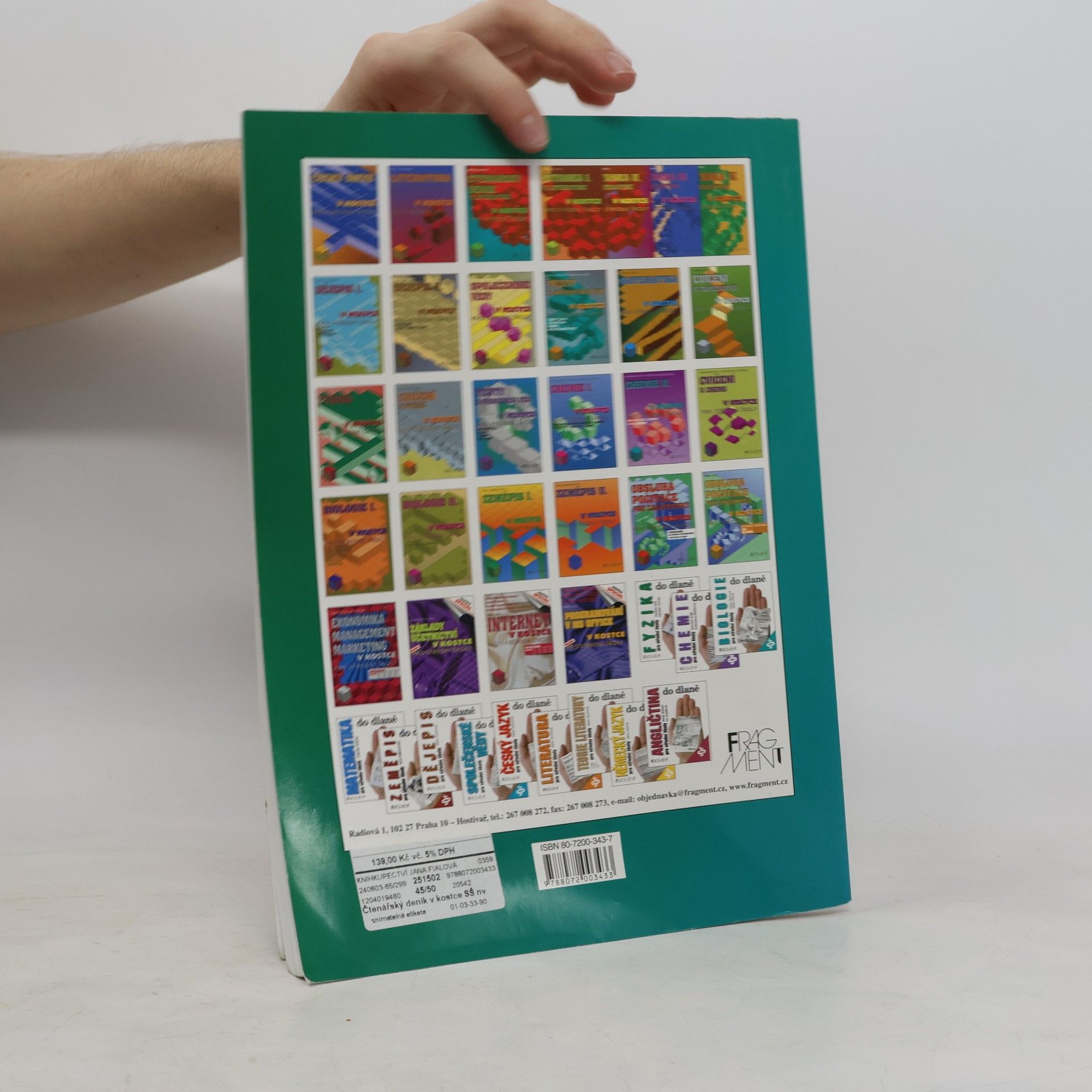 Marie Sochrová Čtenářský deník k Literatuře v kostce