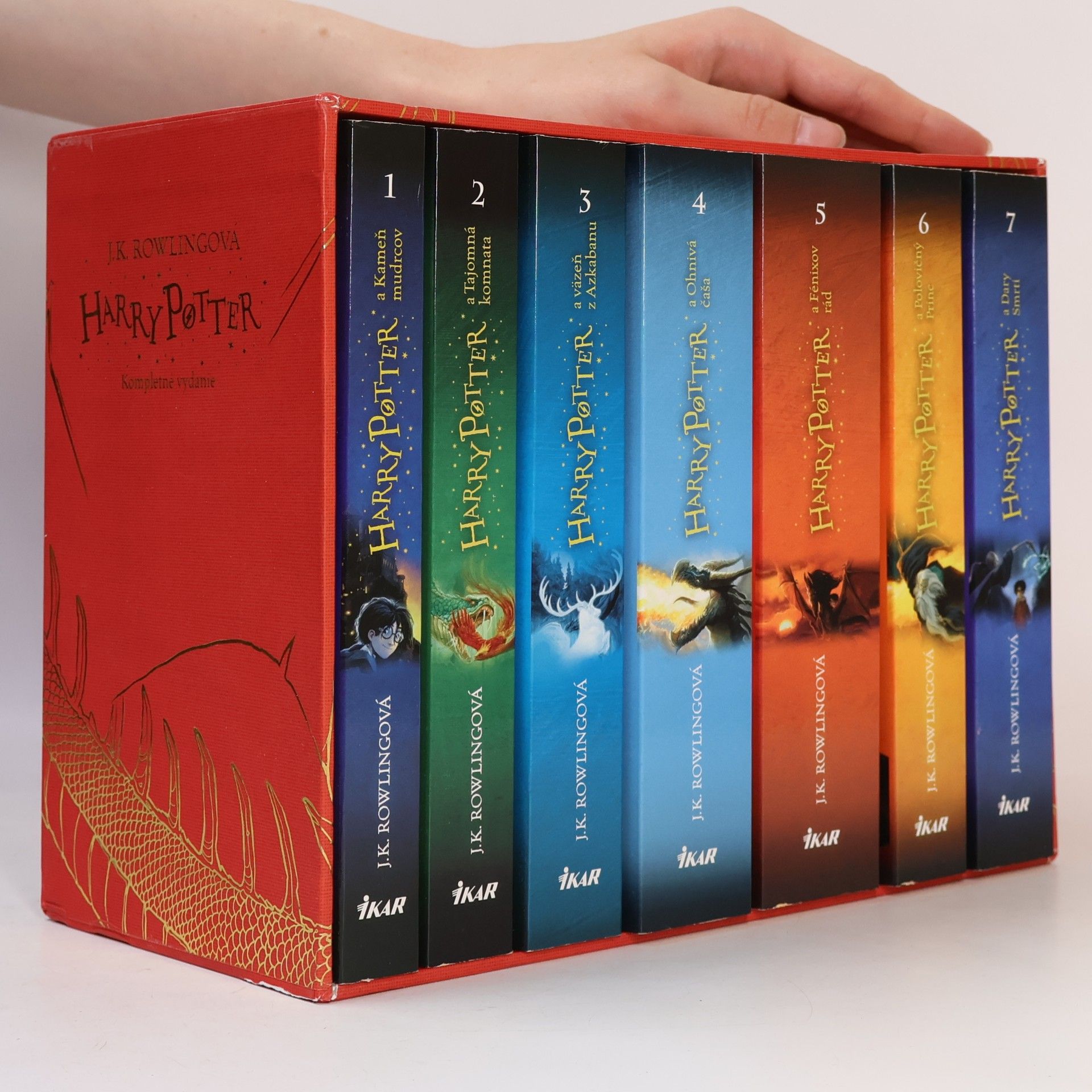 J. K. Rowling Harry Potter 1-7. Box