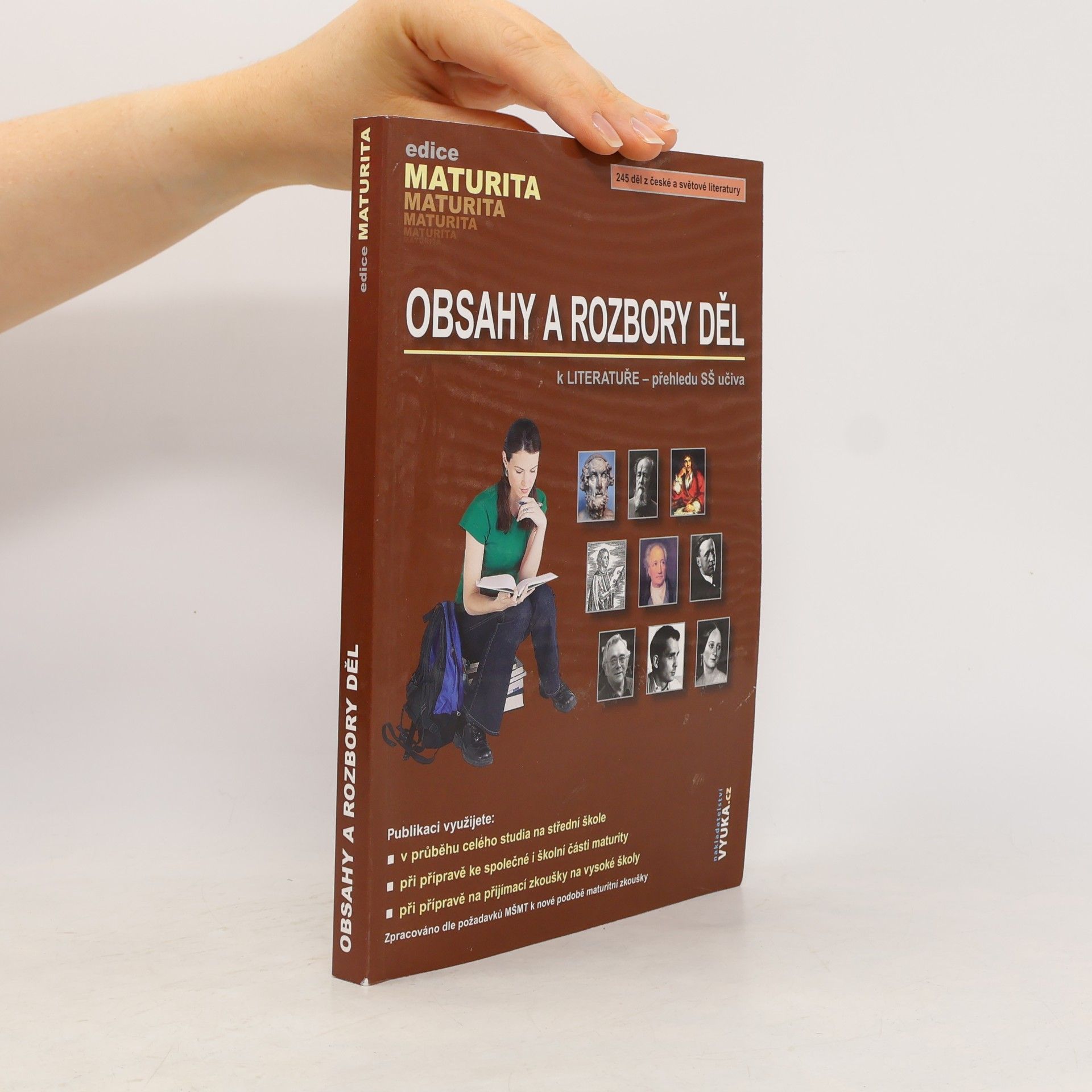 Otakar Slanař Obsahy a rozbory děl. K Literatuře - přehledu SŠ učiva