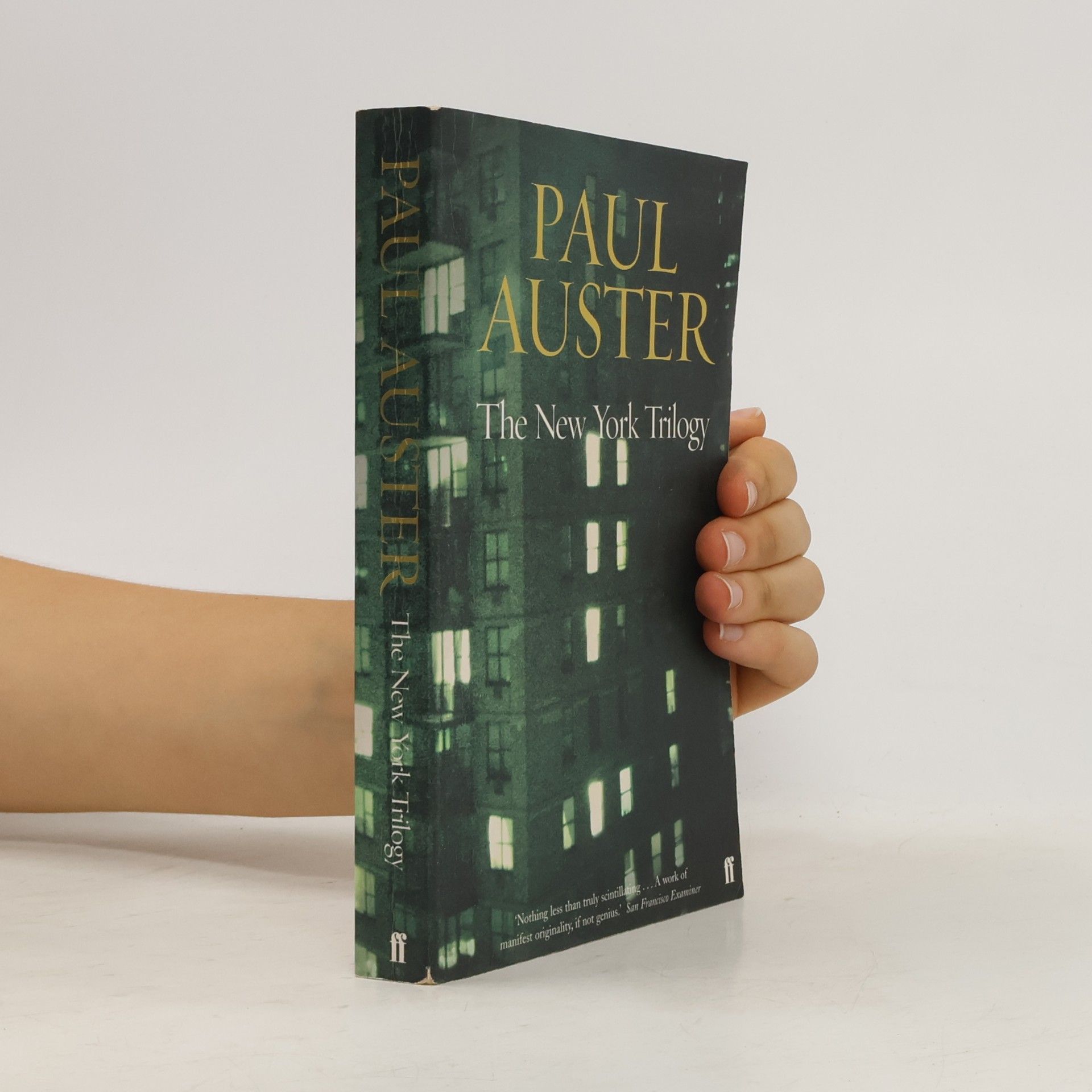 Paul Auster The New York trilogy : City of Glass, Ghosts, The locked room