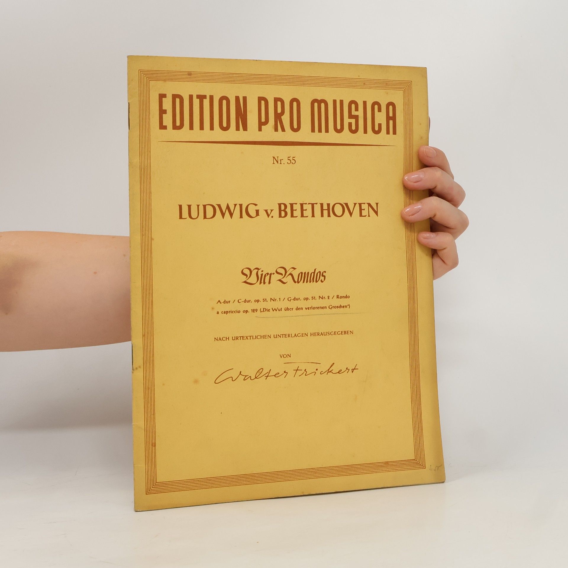 Ludwig van Beethoven Vier Rondos