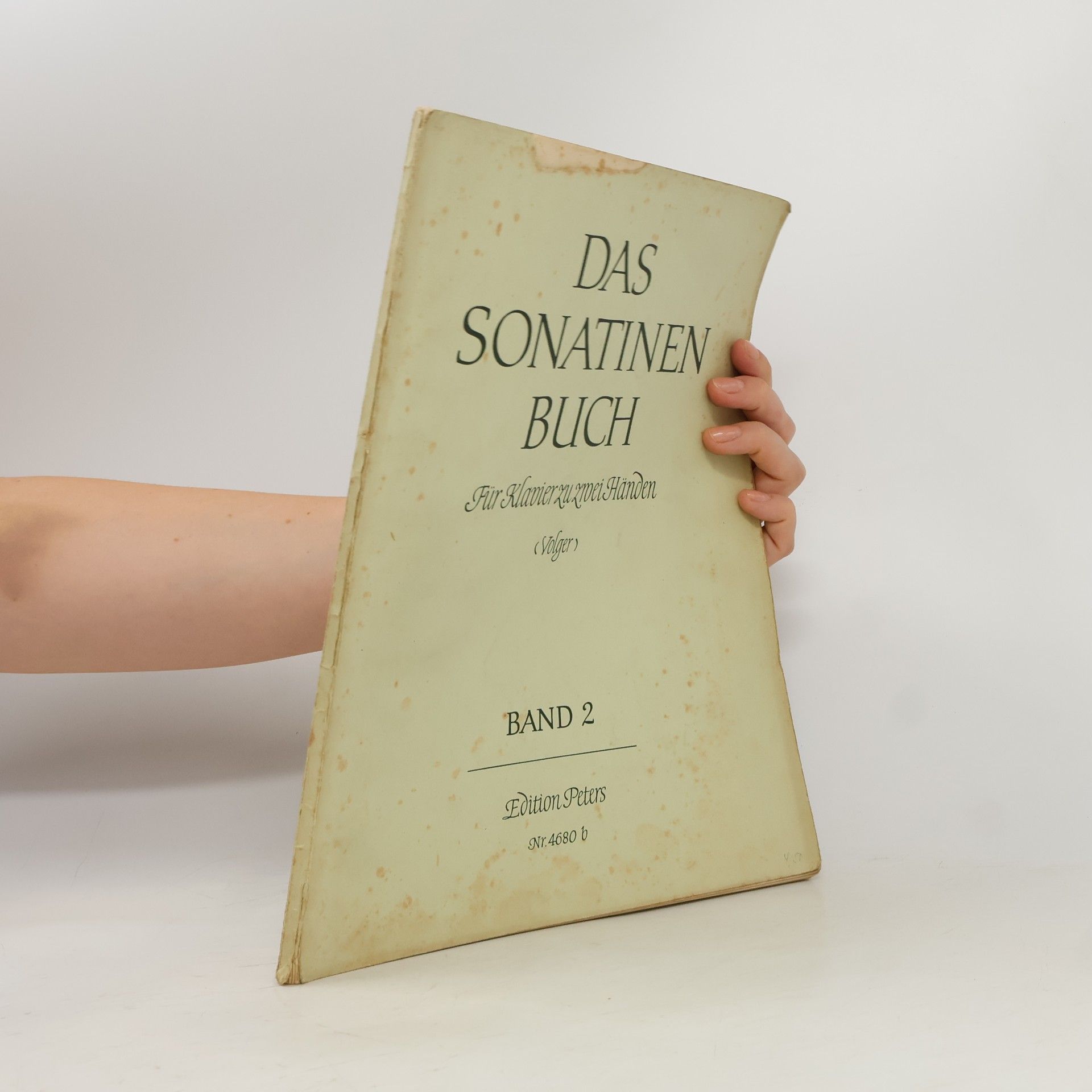 Heinz Volger Das Sonatinenbuch für Klavier zu zwei Händen