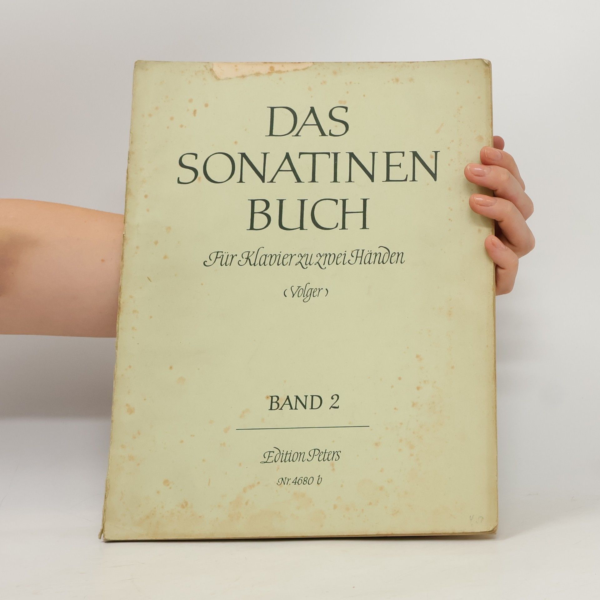 Heinz Volger Das Sonatinenbuch für Klavier zu zwei Händen