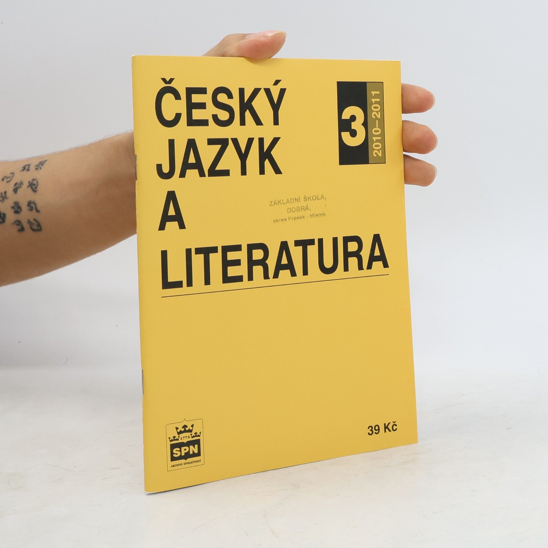 Various authors Český jazyk a literatura 3. 2010-2011