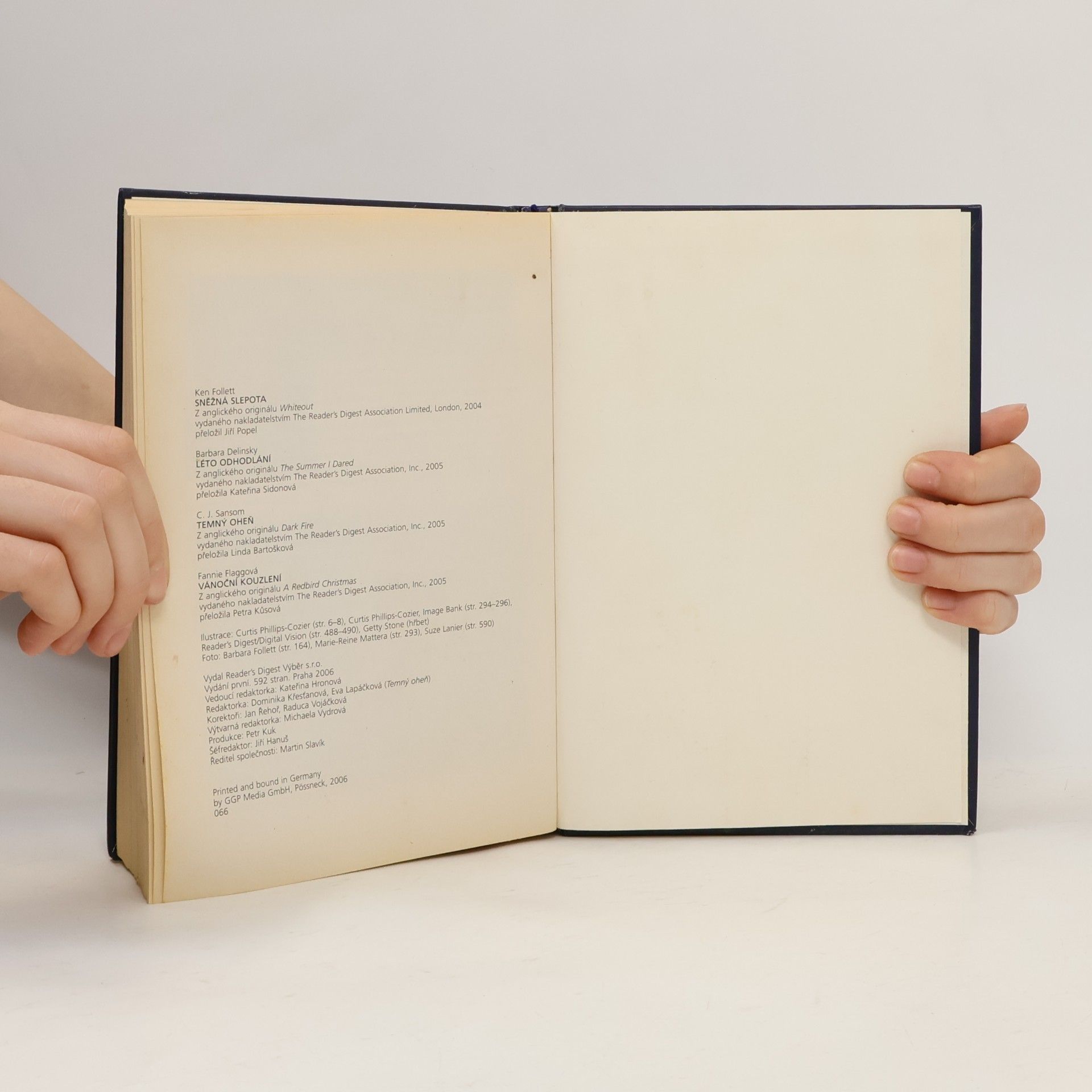 Ken Follett Nejlepší světové čtení - Sněžná slepota, Léto odhodlání, Temný oheň, Vánoční kouzlení