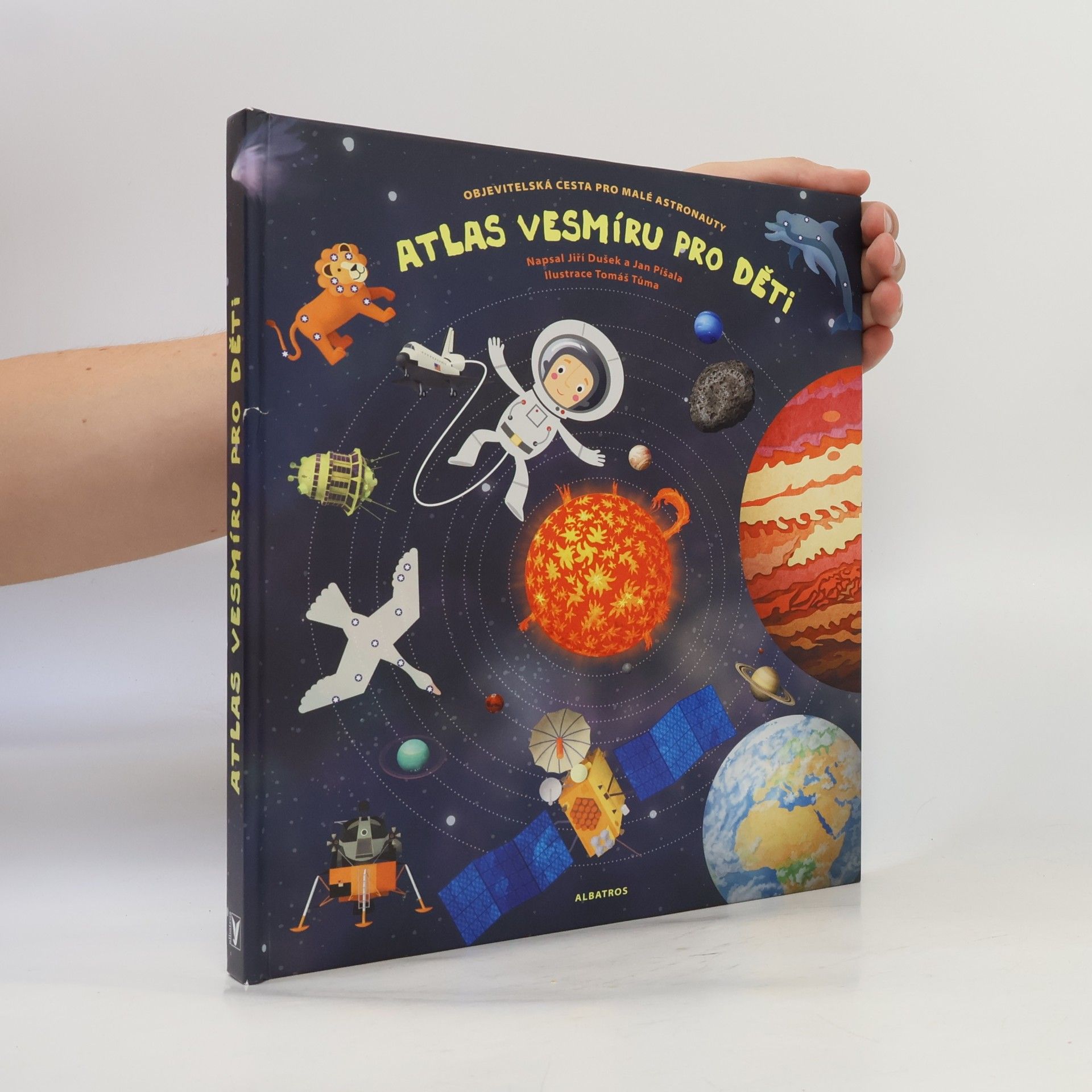 Tomáš Tůma Atlas vesmíru pro děti. Objevitelská cesta pro malé astronauty