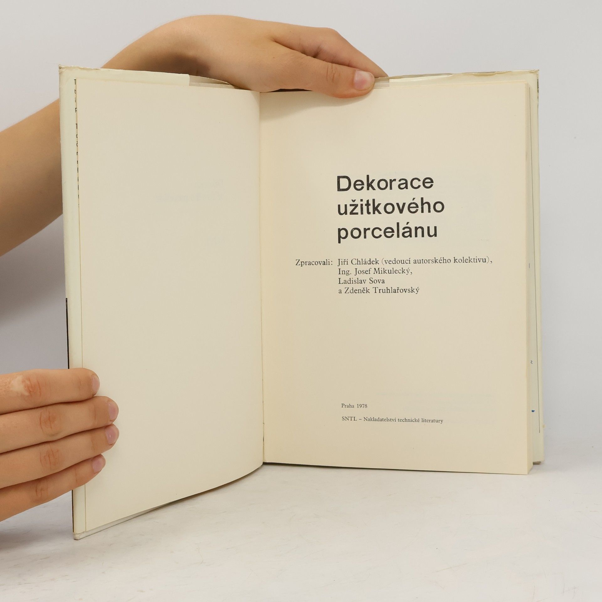 Jiří Chládek Dekorace užitkového porcelánu
