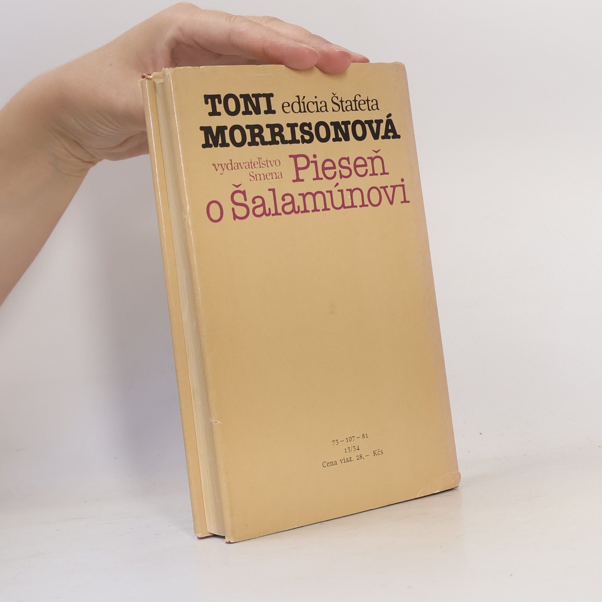 Toni Morrison Pieseň o Šalamúnovi