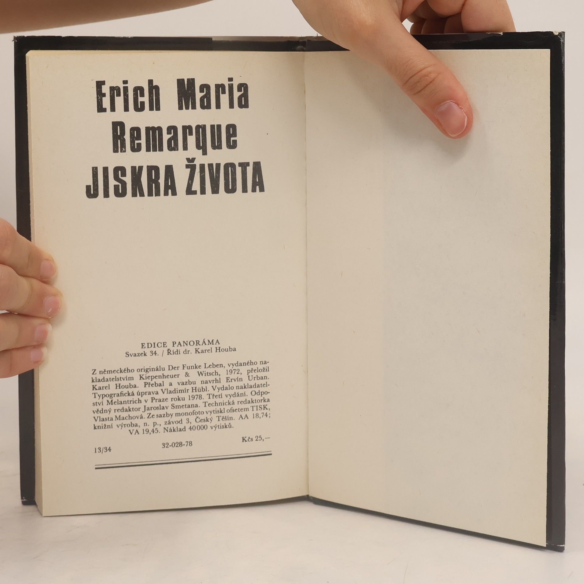 Erich Maria Remarque Jiskra života