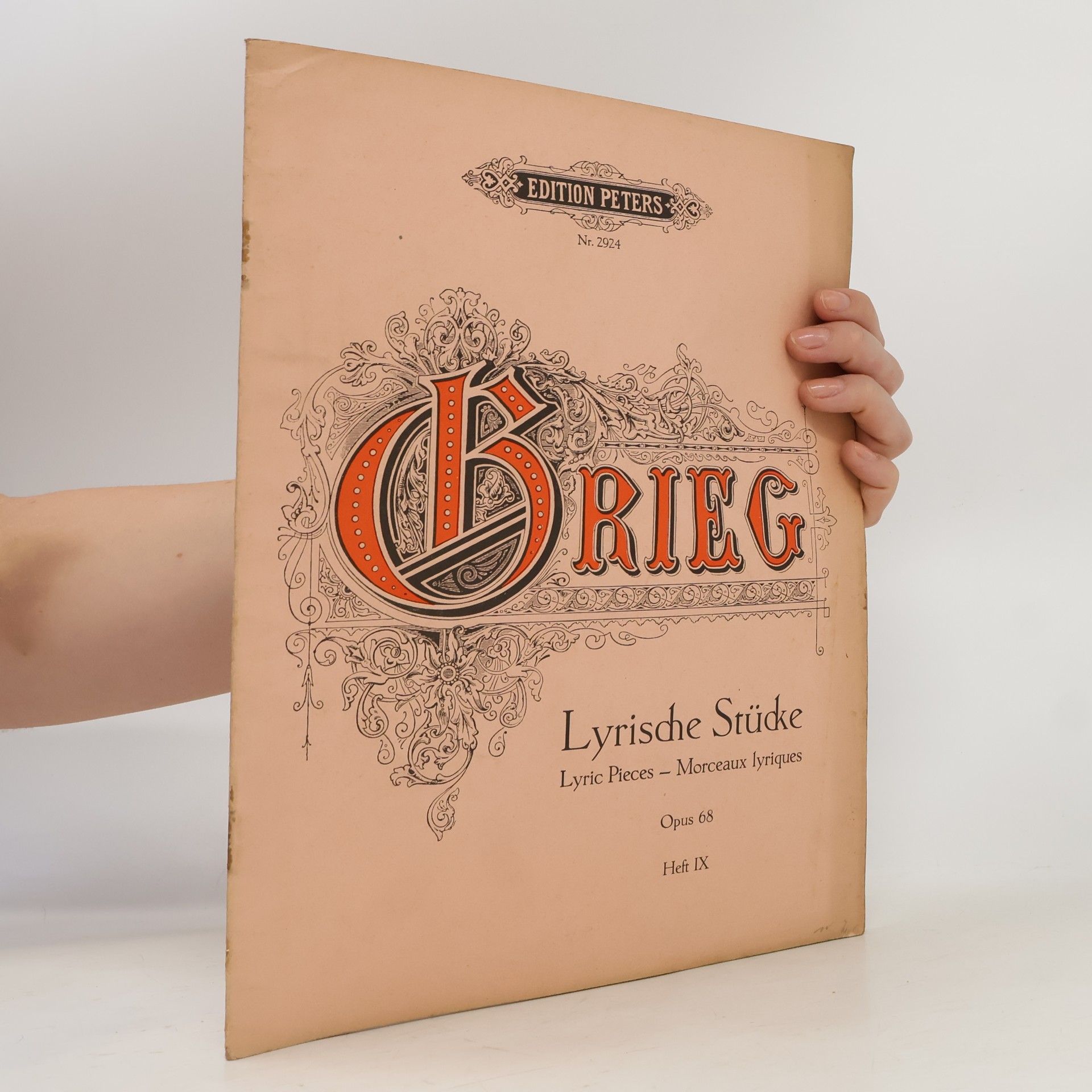 Edvard Grieg Lyrische Stücke. Lyric Pieces. Morceaux lyriques