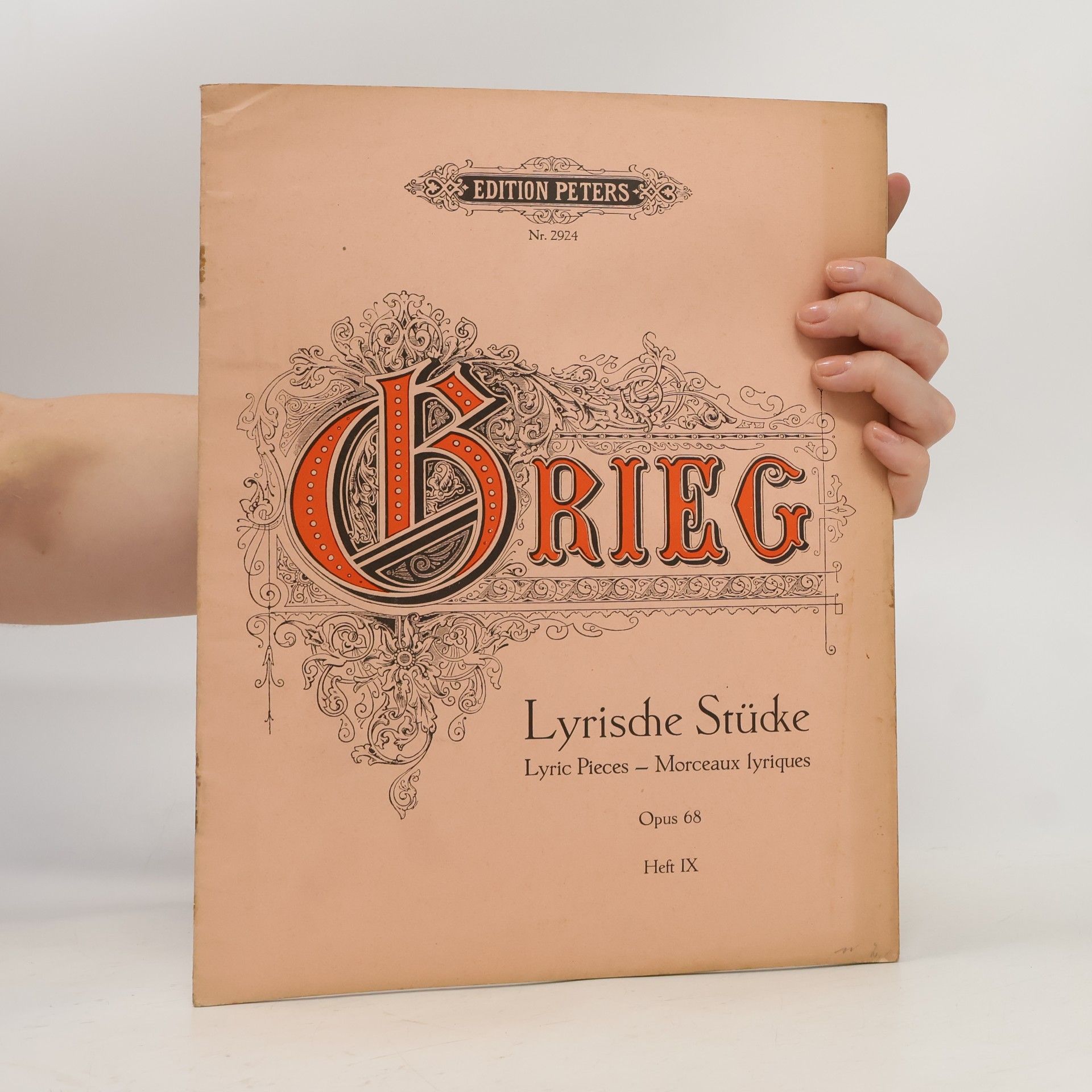 Edvard Grieg Lyrische Stücke. Lyric Pieces. Morceaux lyriques