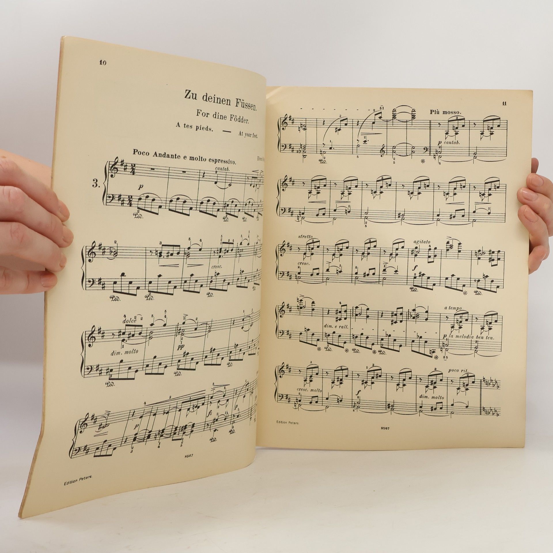 Edvard Grieg Lyrische Stücke. Lyric Pieces. Morceaux lyriques