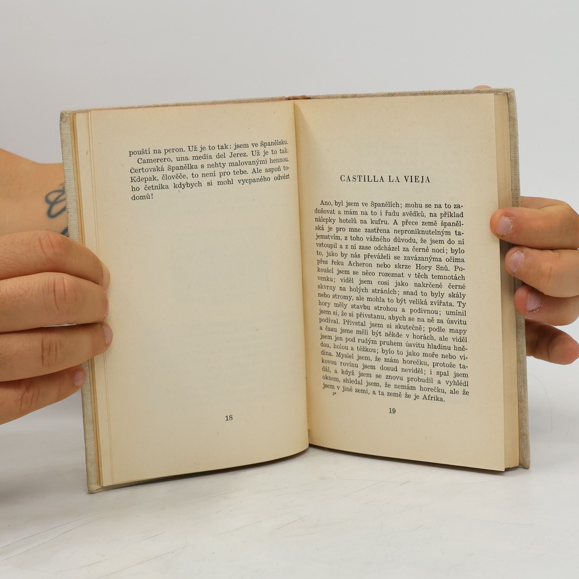 Karel Čapek Výlet do Španěl