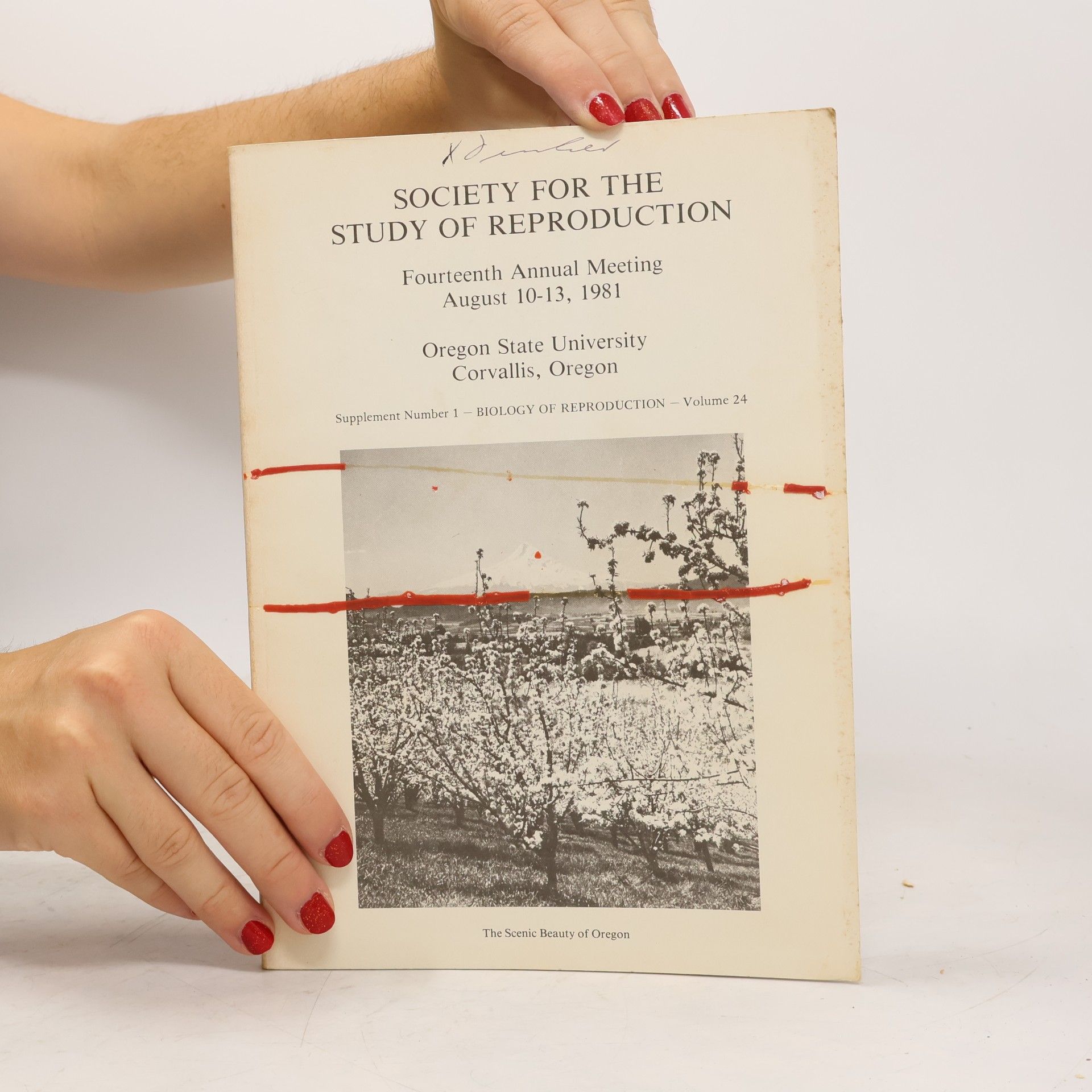 Collectif d'auteurs Society for the Study of Reproduction 24/1981