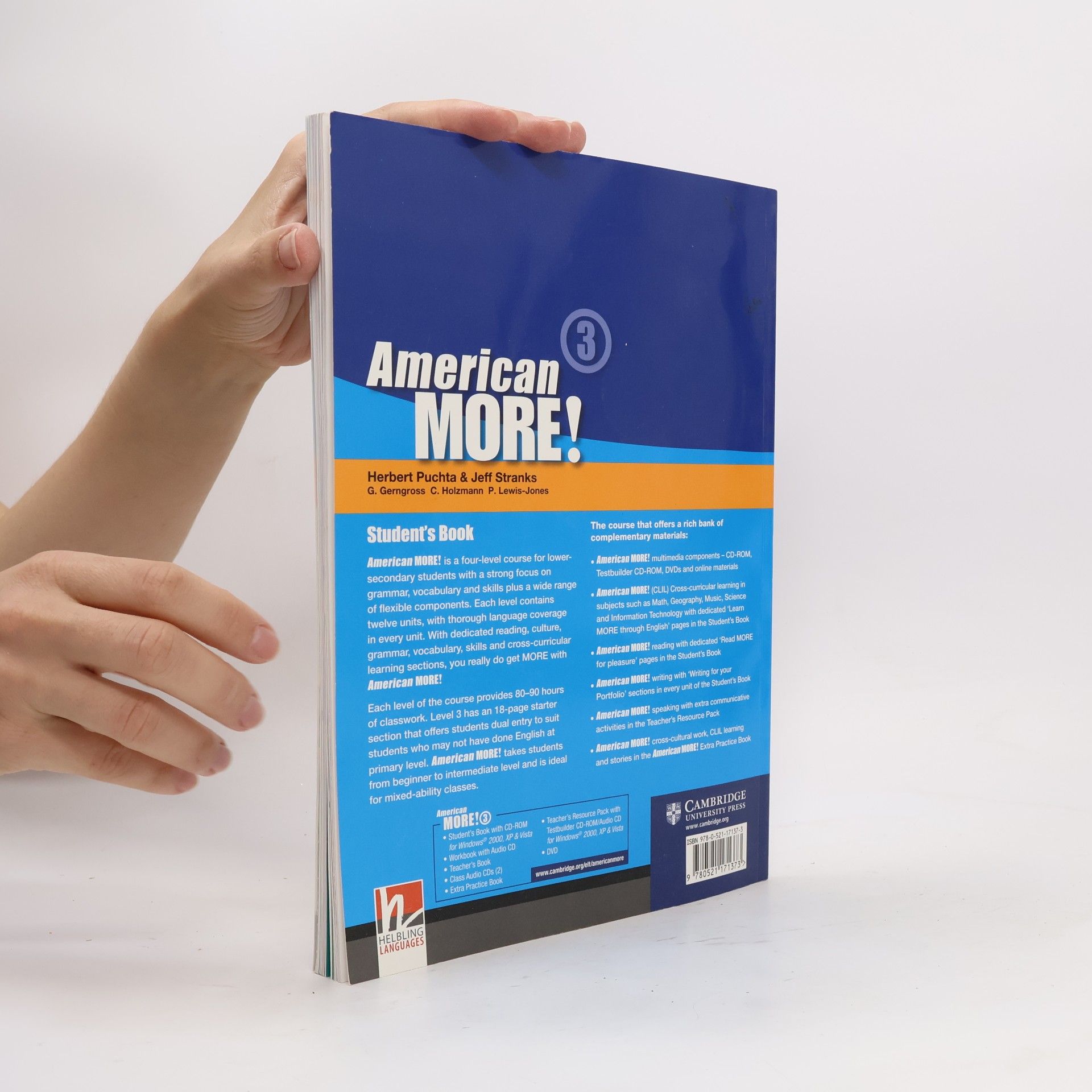 Herbert Puchta American More! Level 3 Student's Book With CD-ROM