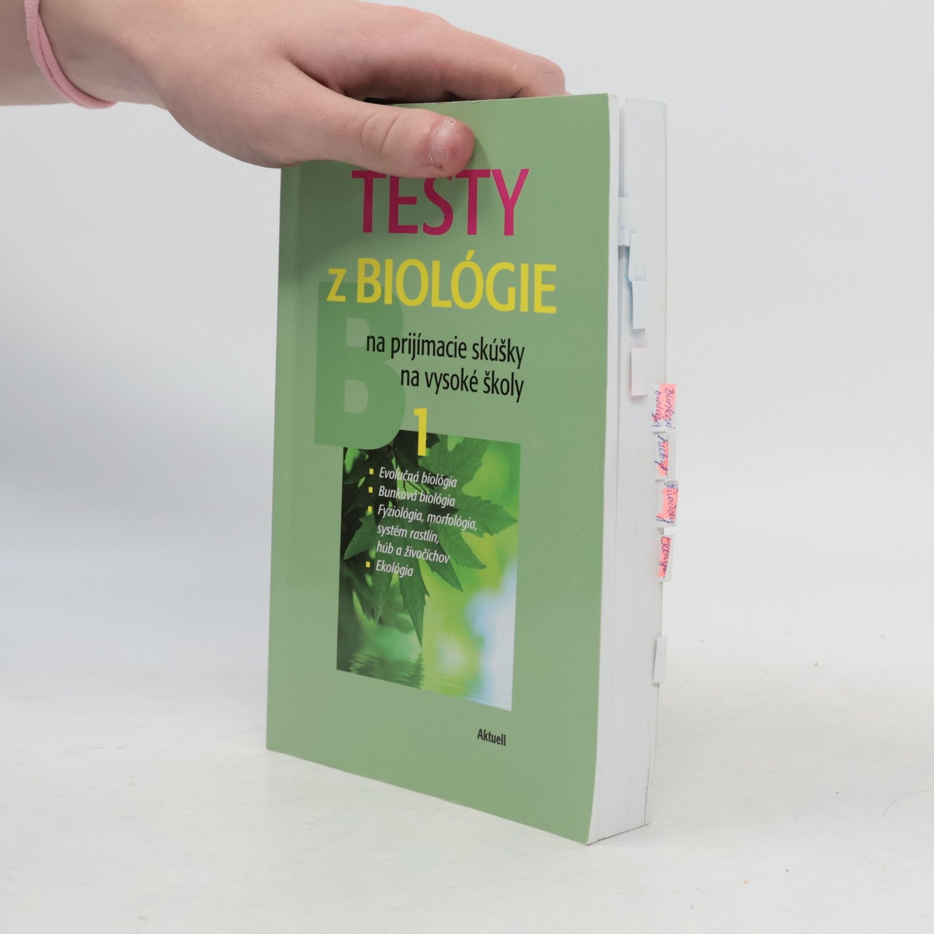 Petra Augustin Testy z biológie na prijímacie skúšky na vysoké školy 1