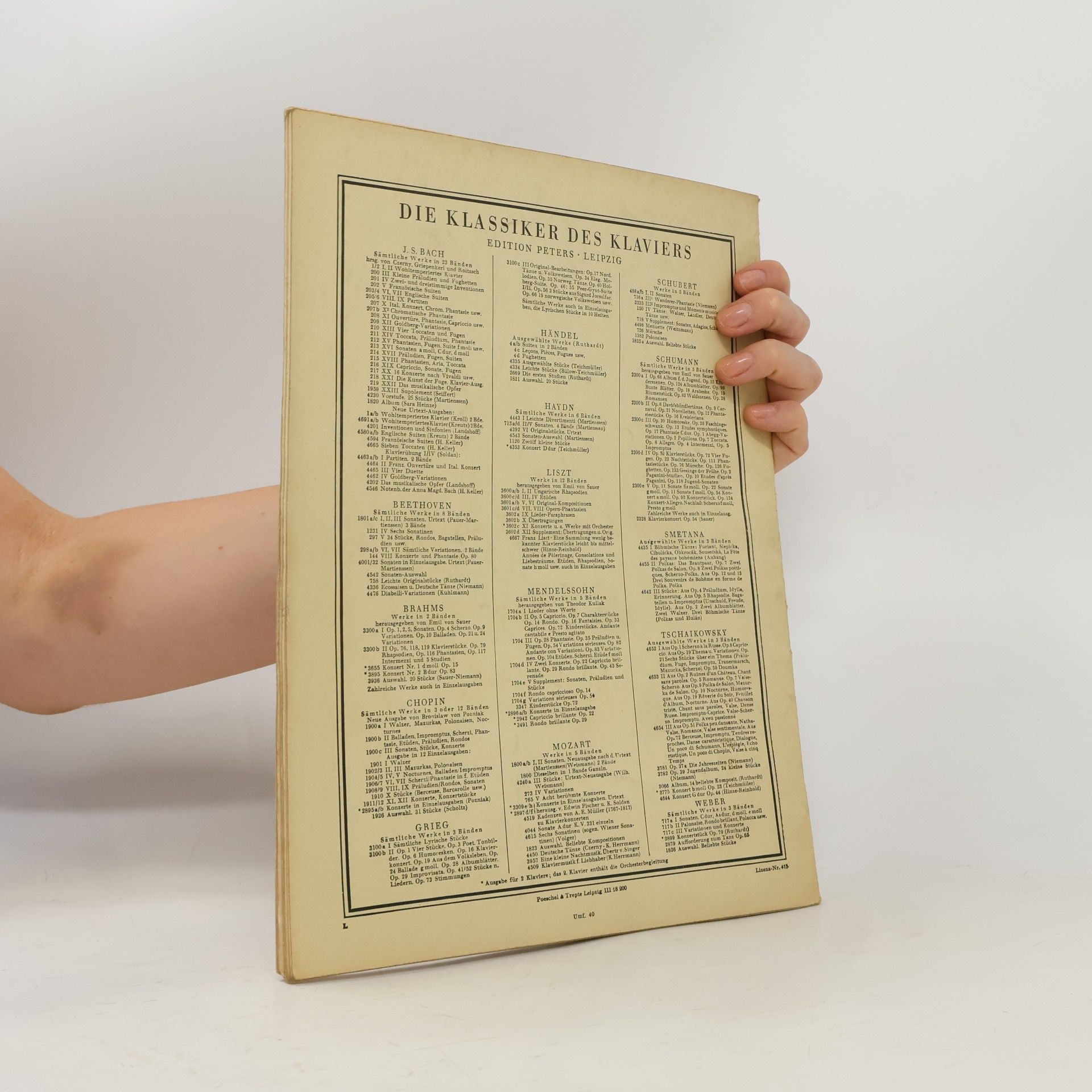 Johann Sebastian Bach Bach Album