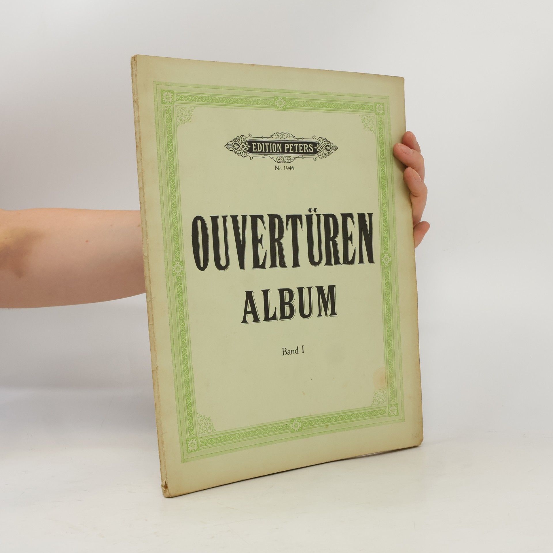 AA.VV. Ouvertüren Album zu 4 Händen. Band I
