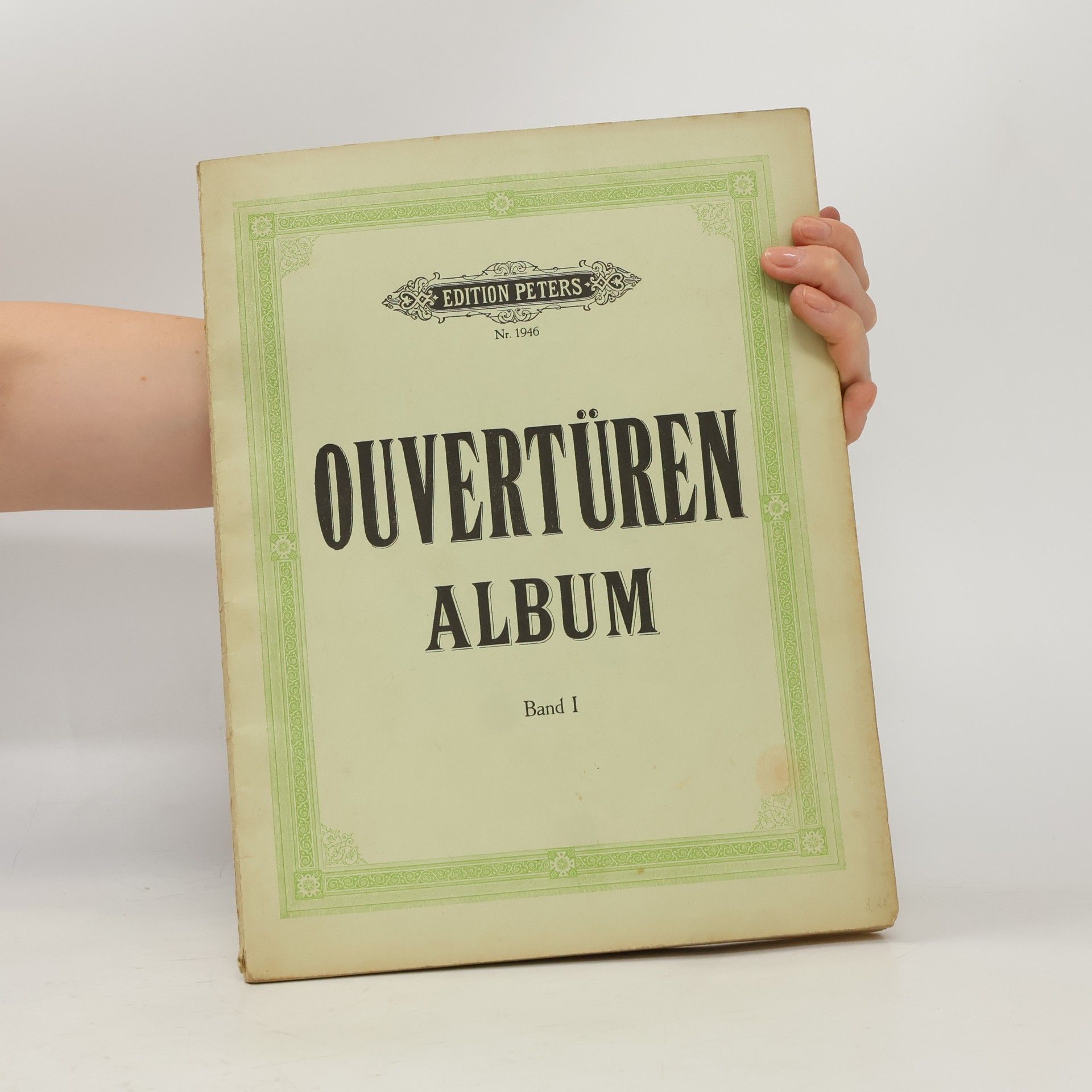 AA.VV. Ouvertüren Album zu 4 Händen. Band I