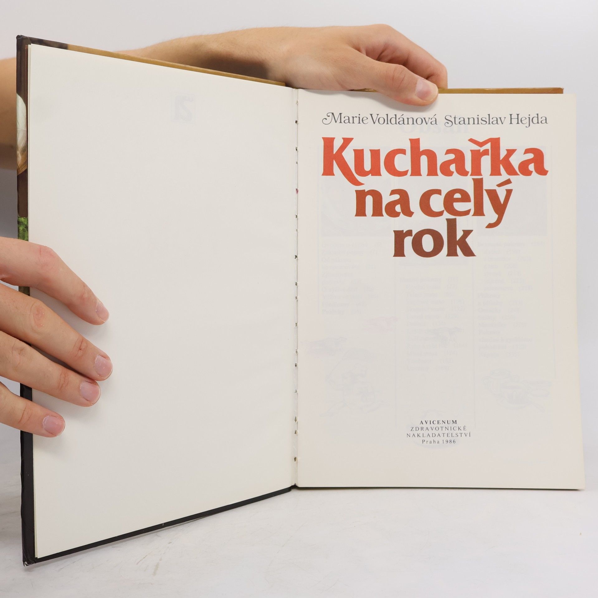 Marie Voldánová Kuchařka na celý rok