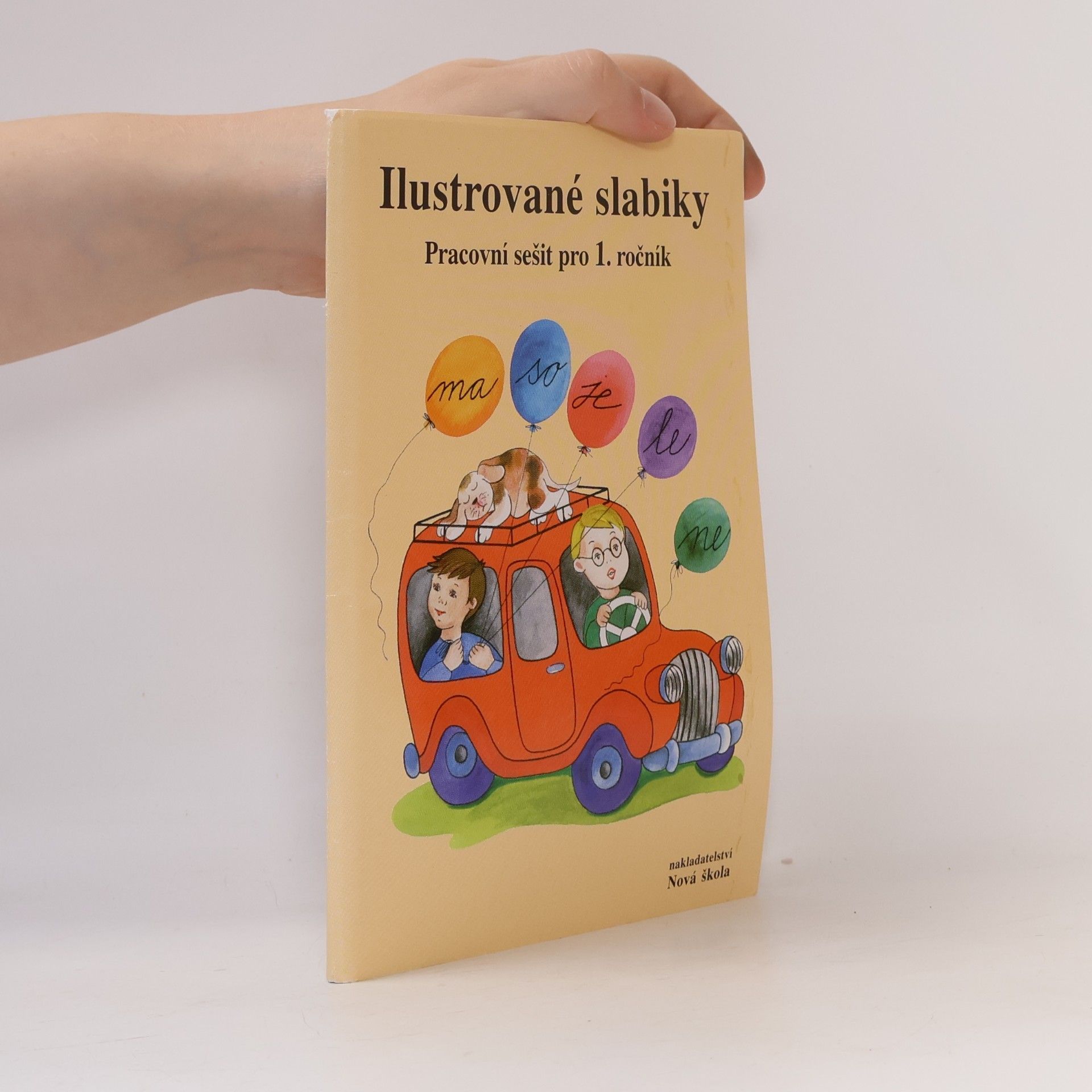 Ilustrované slabiky, omalovánkové učení