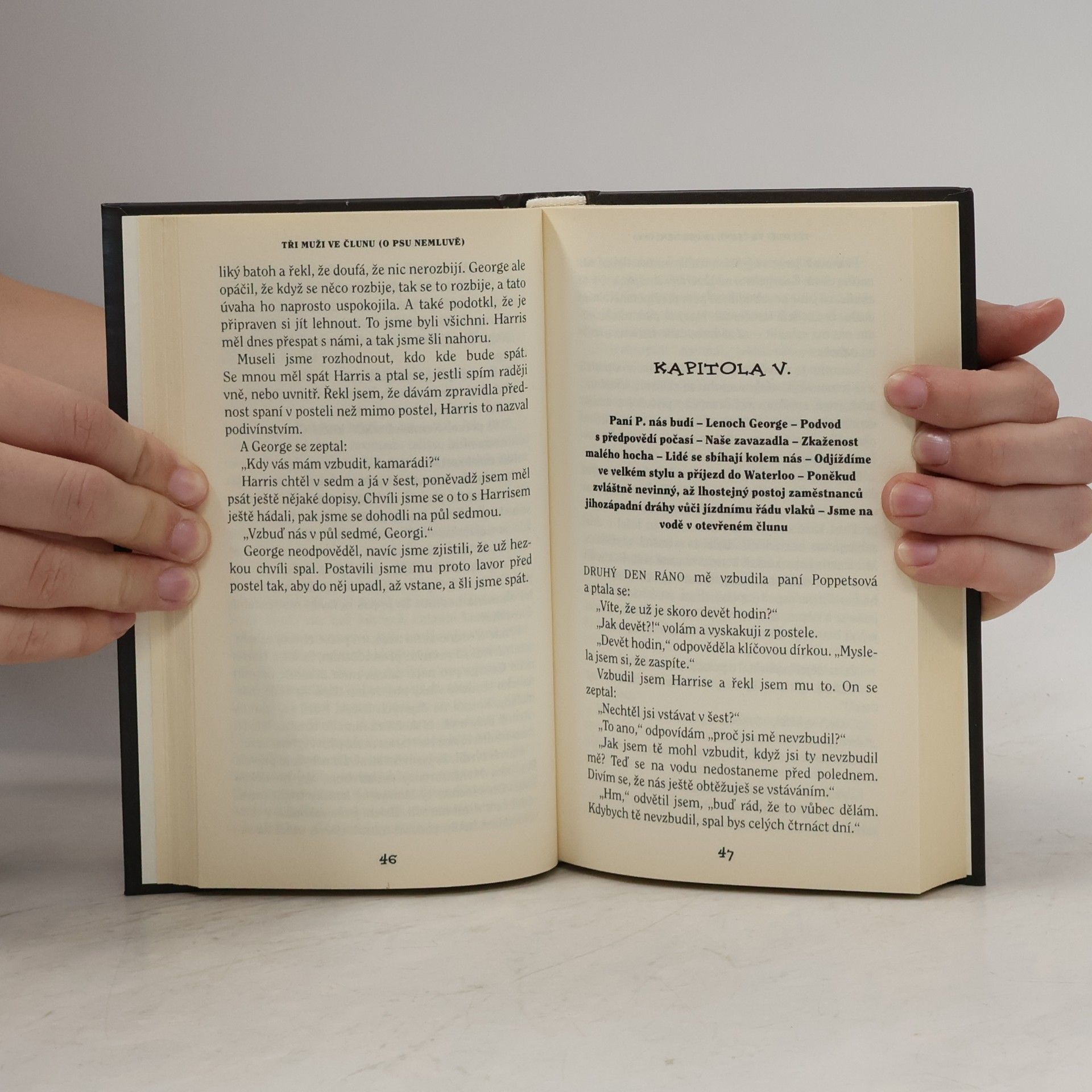Jerome K. Jerome Tři muži ve člunu (o psu nemluvě)