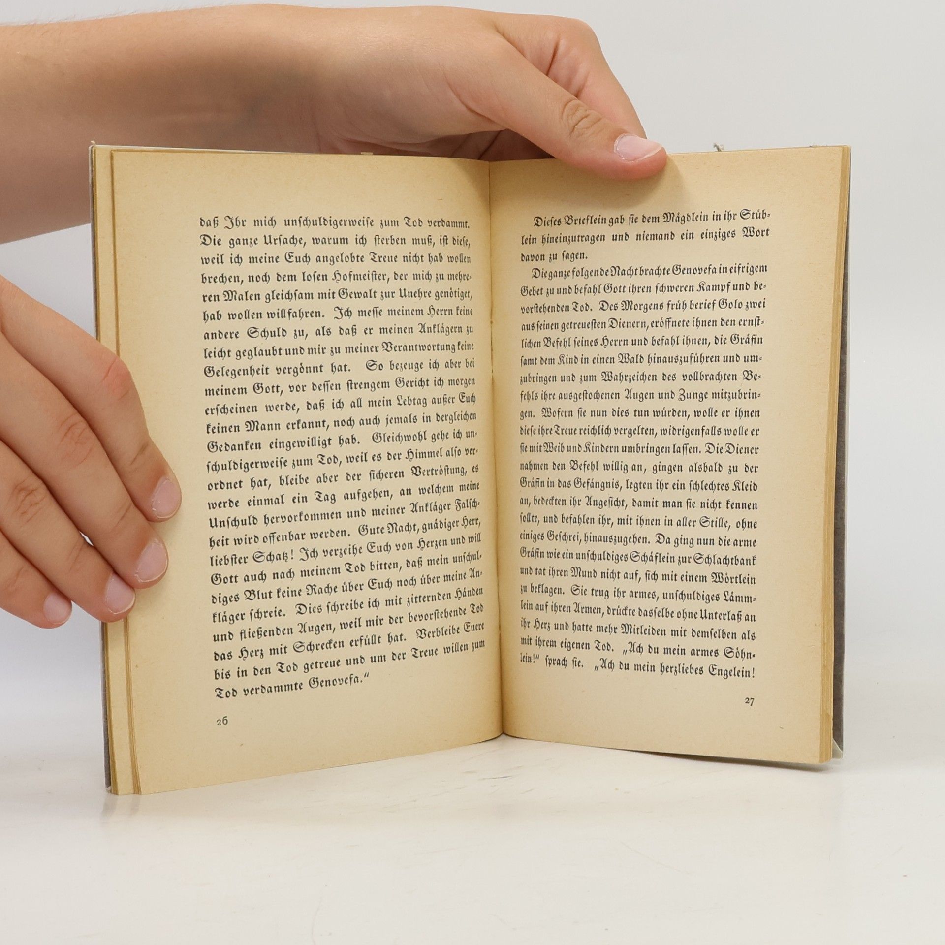 Martin z. Kochemu Deutsche Volksbücher: Historie von der unschuldigen, bedrängten, heiligen Pfalzgräfin Genovefa