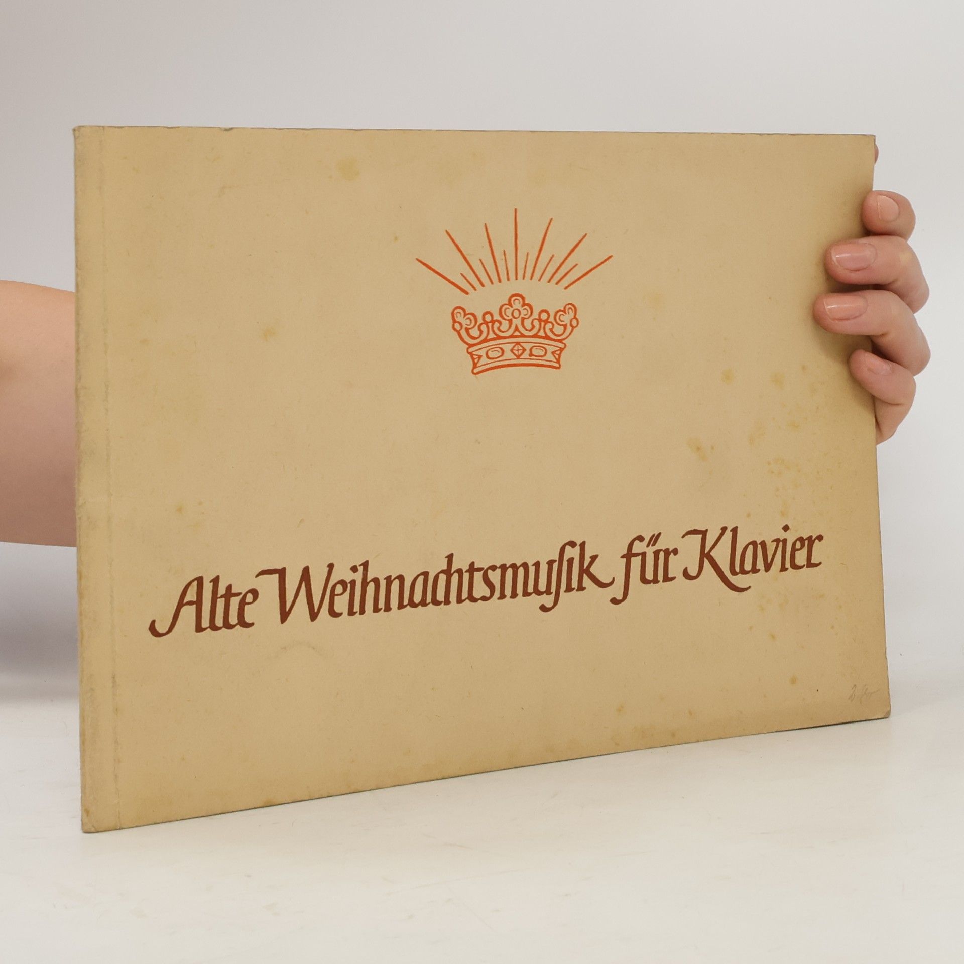Richard Baum Alte Weihnachtsmusik für Klavier