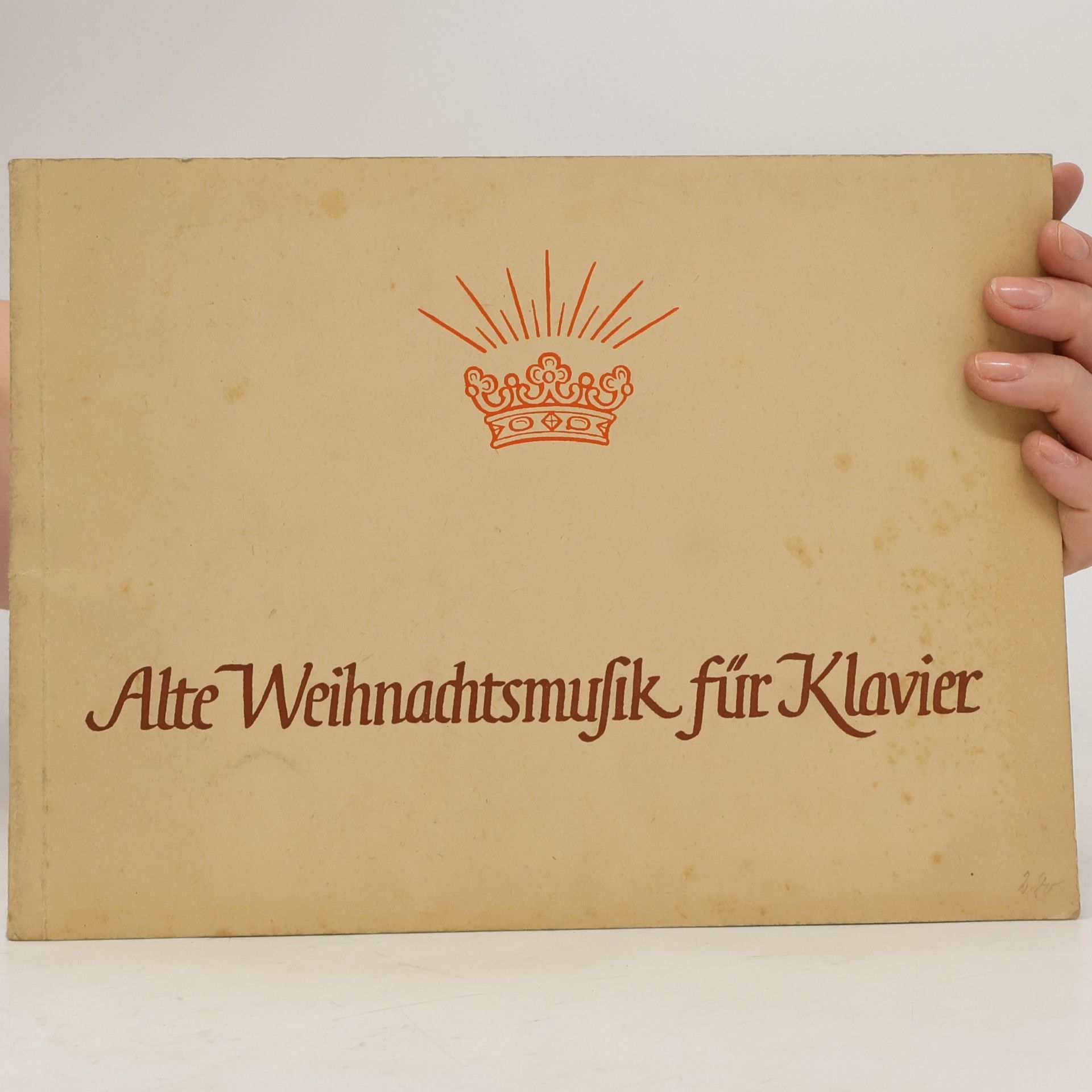Richard Baum Alte Weihnachtsmusik für Klavier