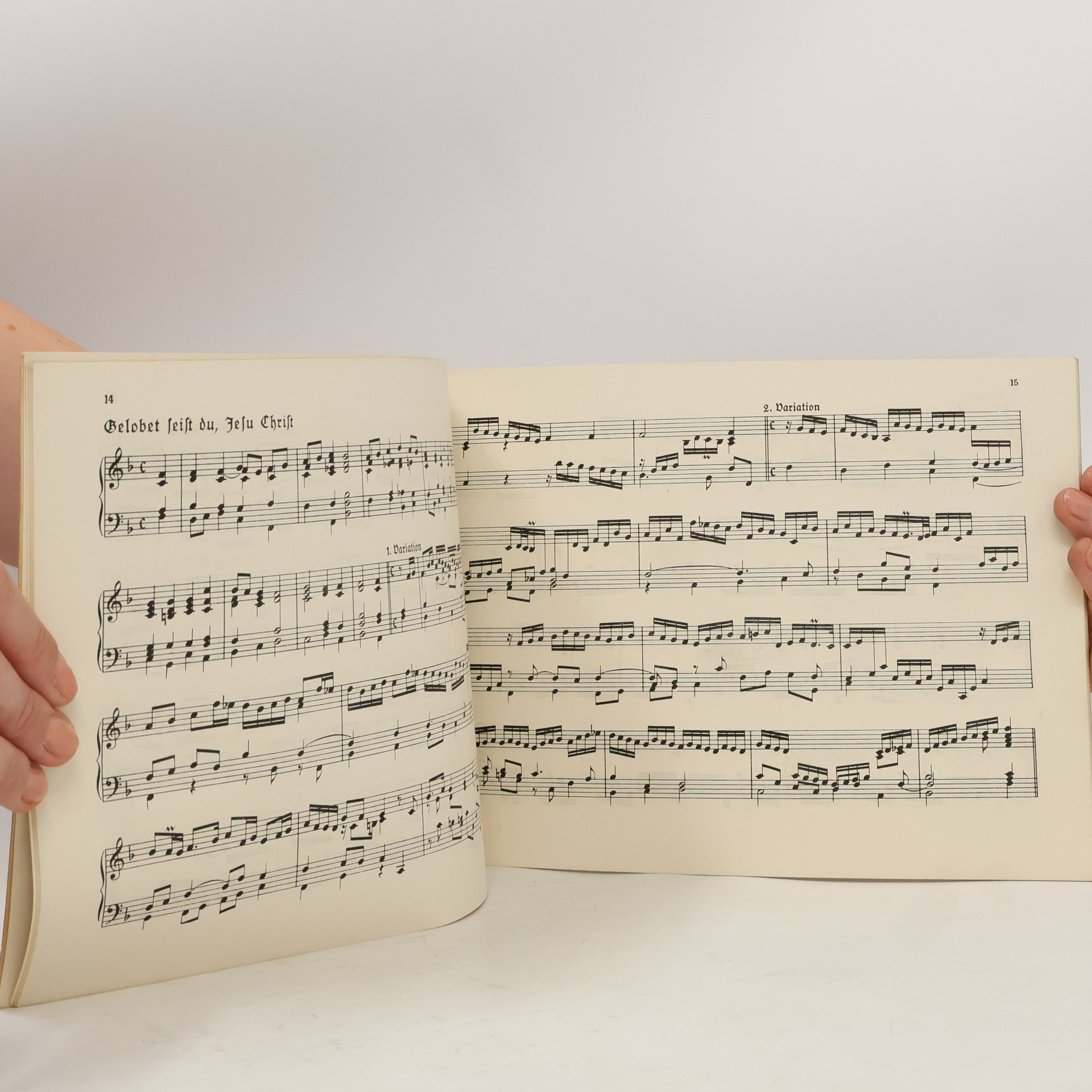 Richard Baum Alte Weihnachtsmusik für Klavier