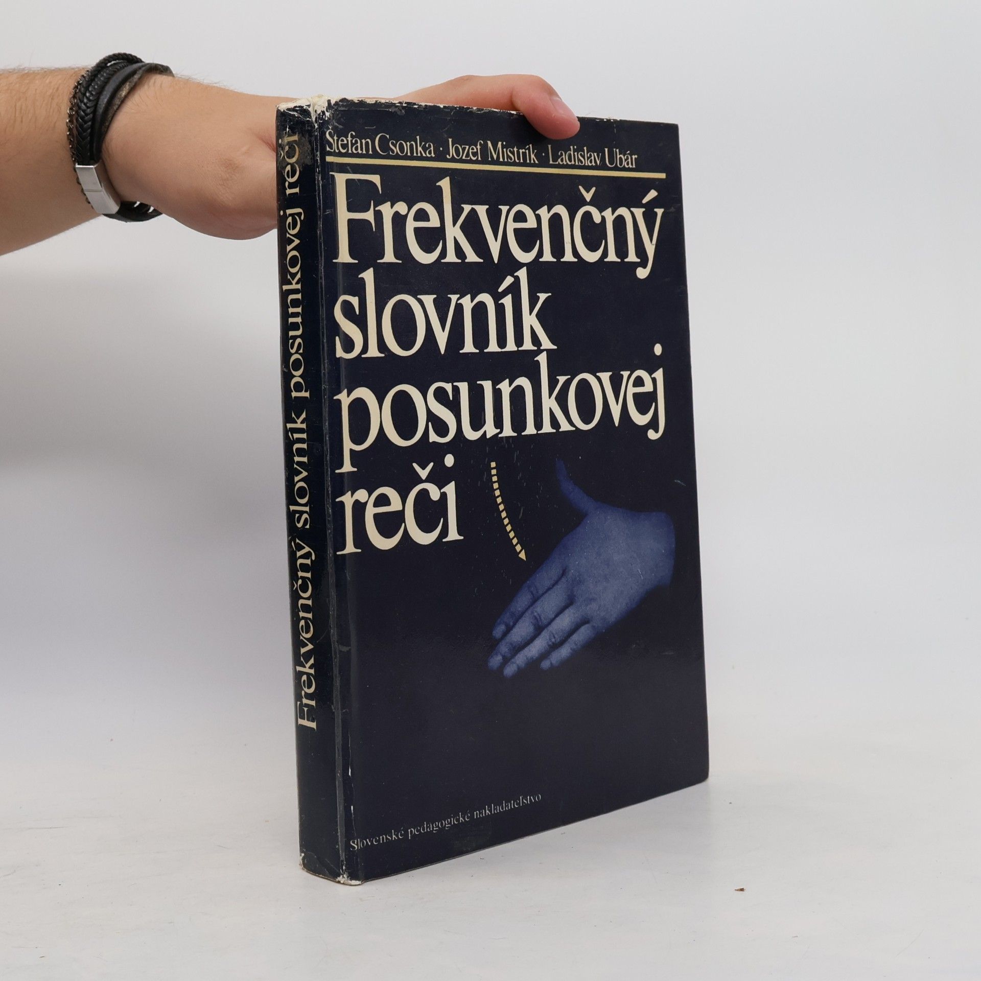 Ladislav Ubár Frekvenčný slovník posunkovej reči