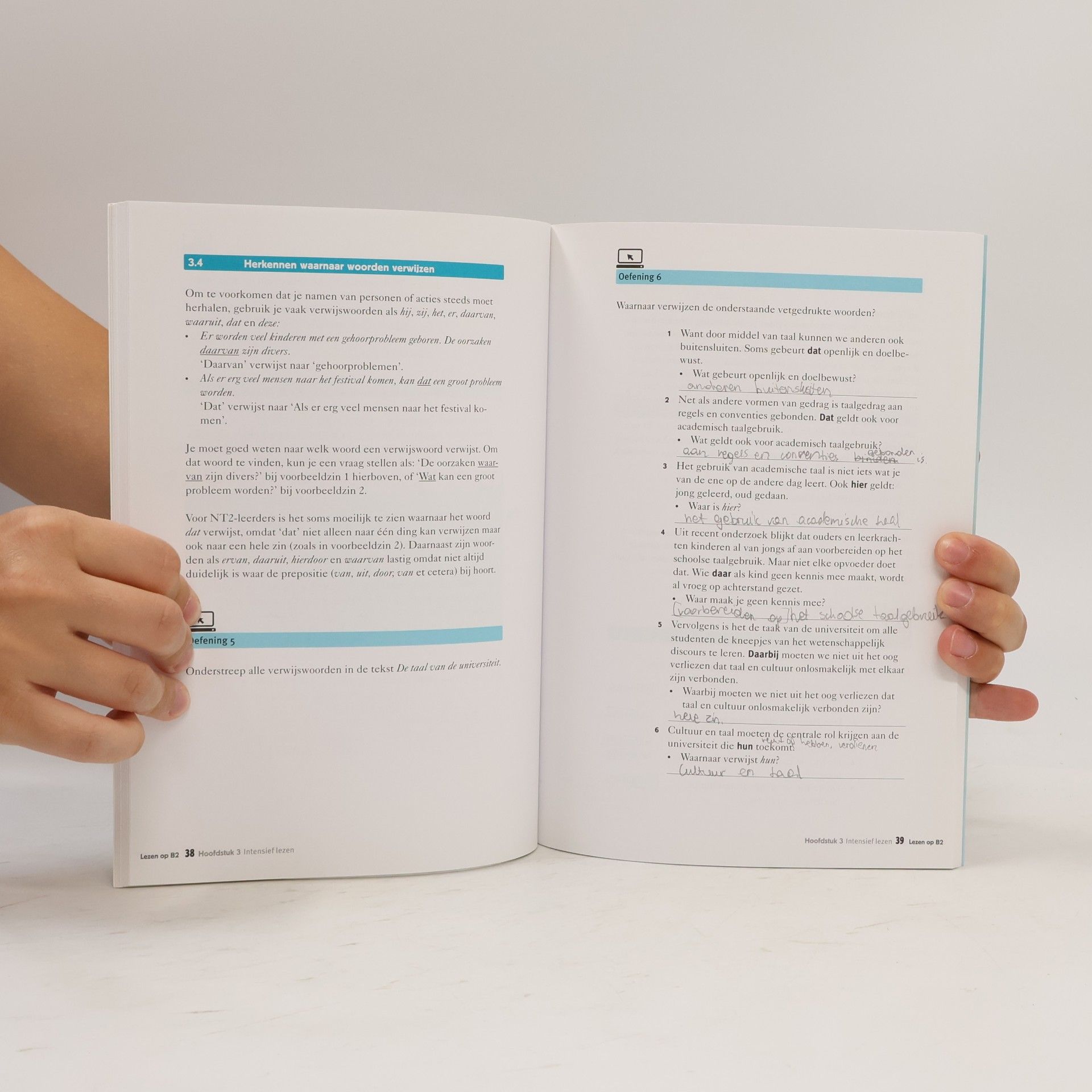 Francien Schoordijk Lezen op B2