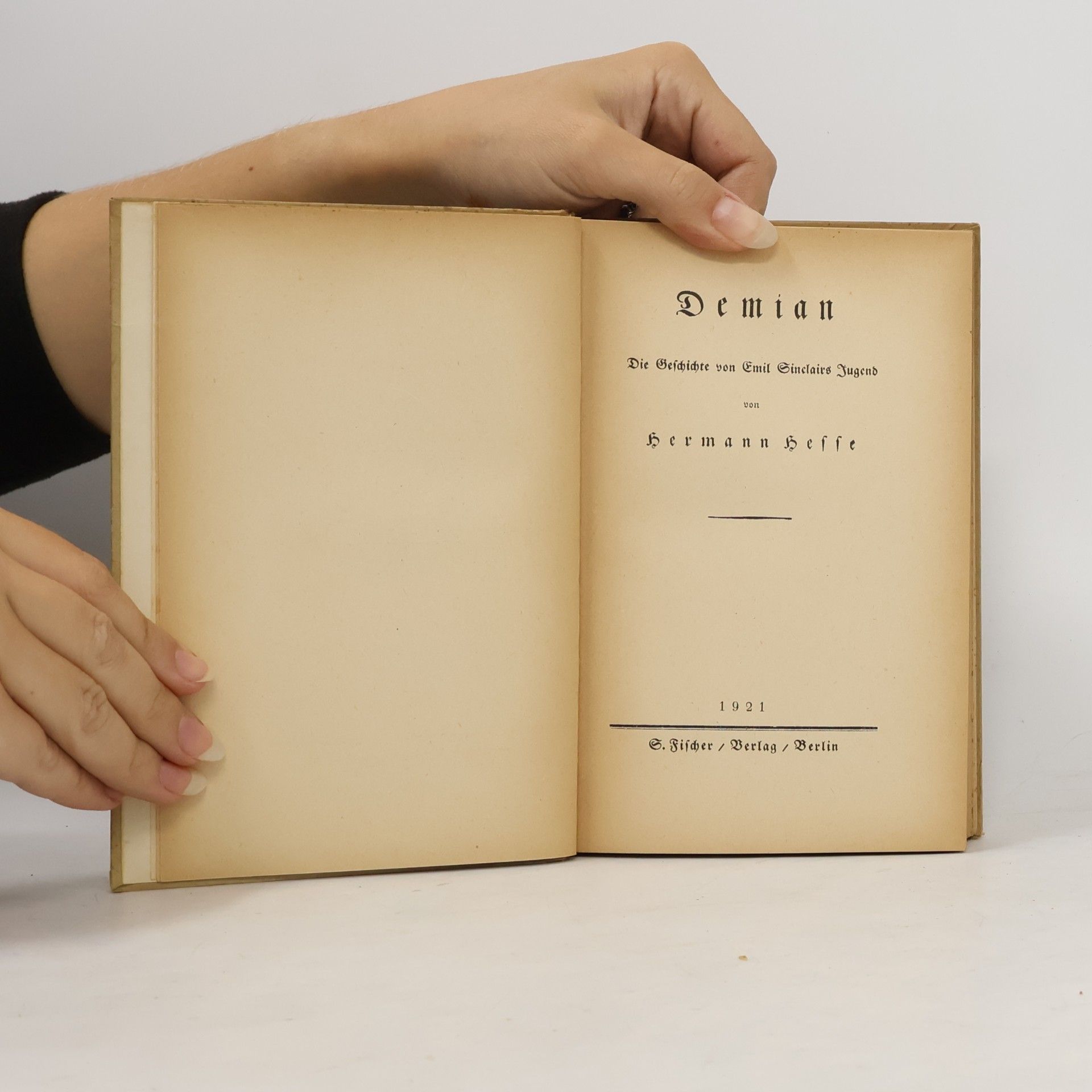 Hermann Hesse Demian Die Geschichte von Emil Bindairs Jugend