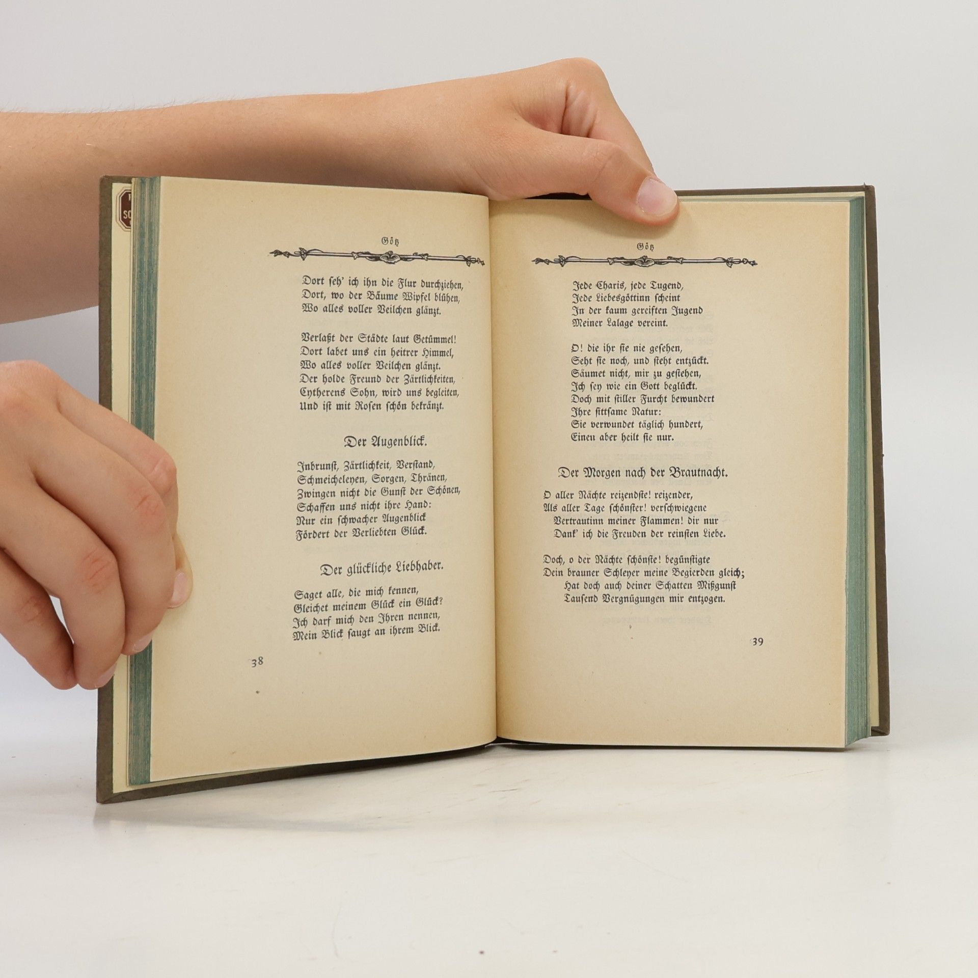 Various authors Anakreontische Oden und Lieder