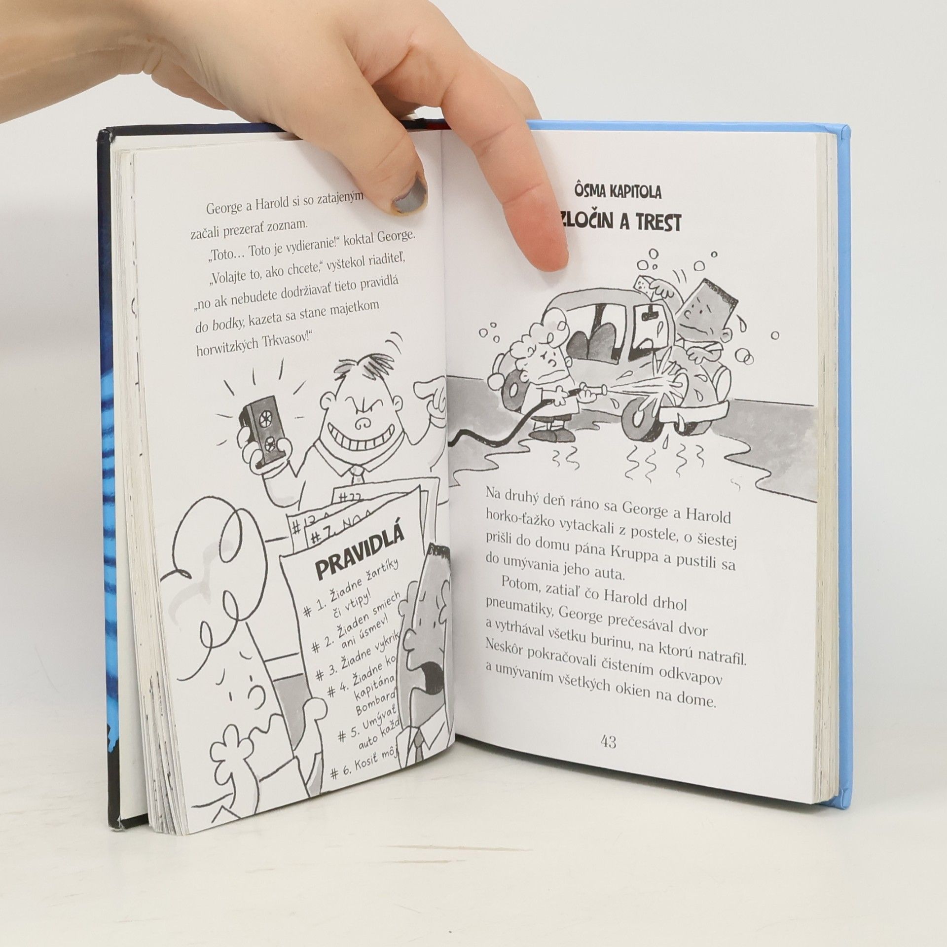 Dav Pilkey Dobrodružstvá kapitána Bombarďáka