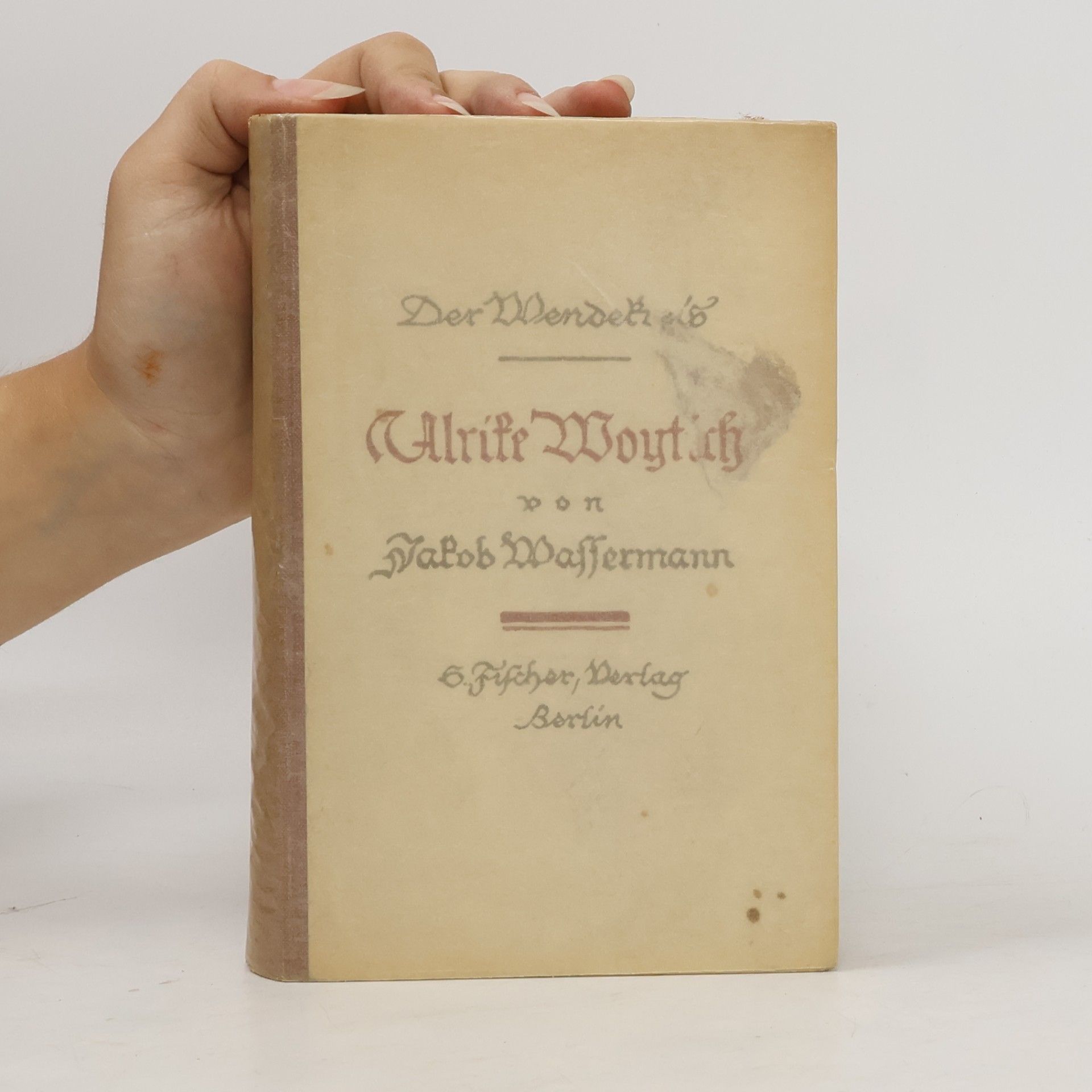 Jakob Wassermann Der Wendekreis. Dritte Folge: Ulrike Woytich