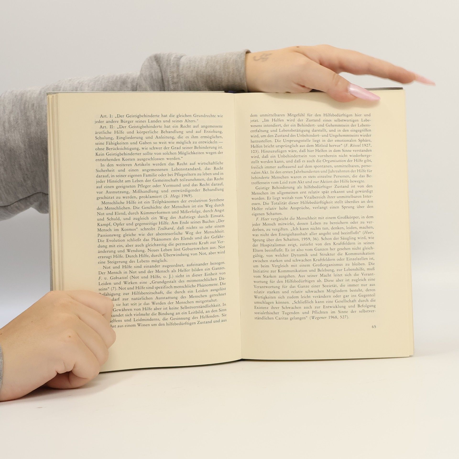 Otto Speck Der geistigbehinderte Mensch und seine Erziehung