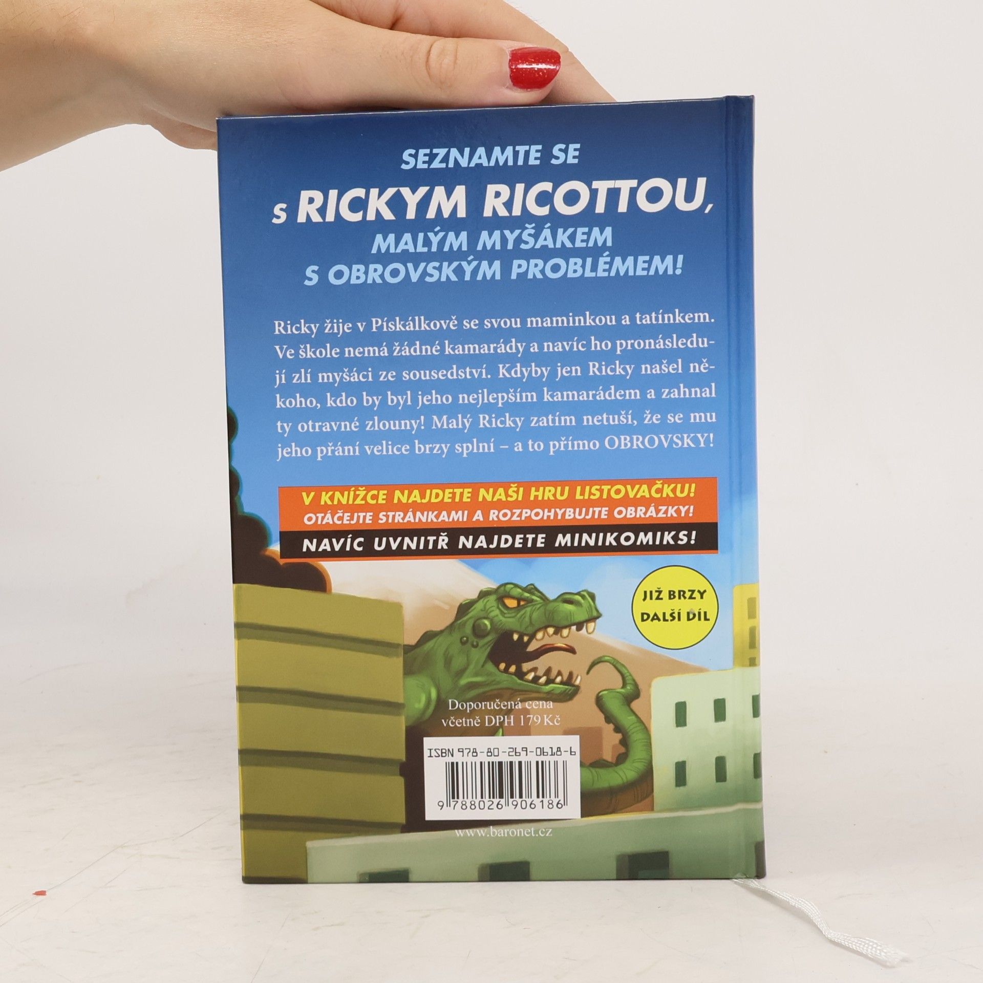 Dav Pilkey Nejmocnější robot Rickyho Ricotty