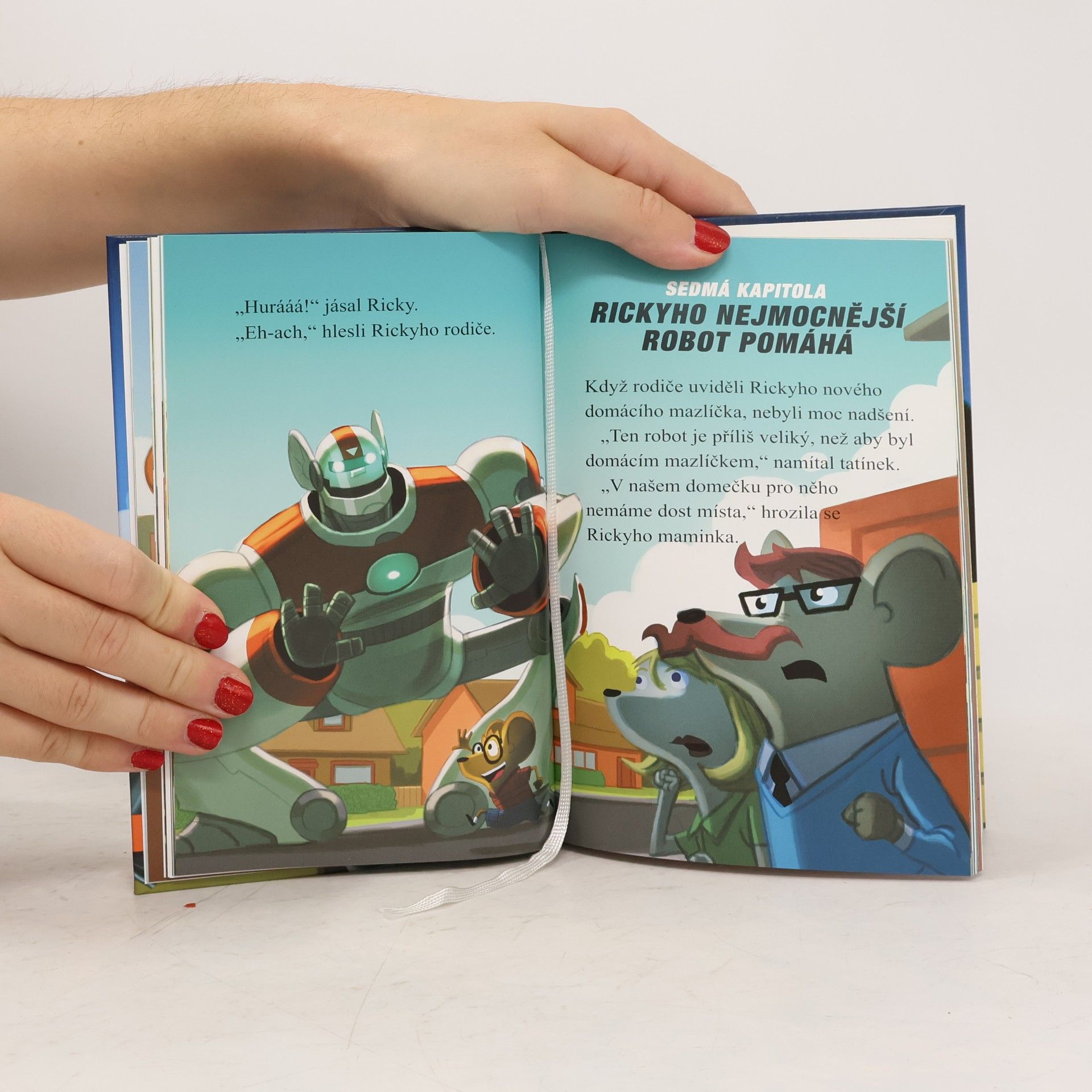 Dav Pilkey Nejmocnější robot Rickyho Ricotty