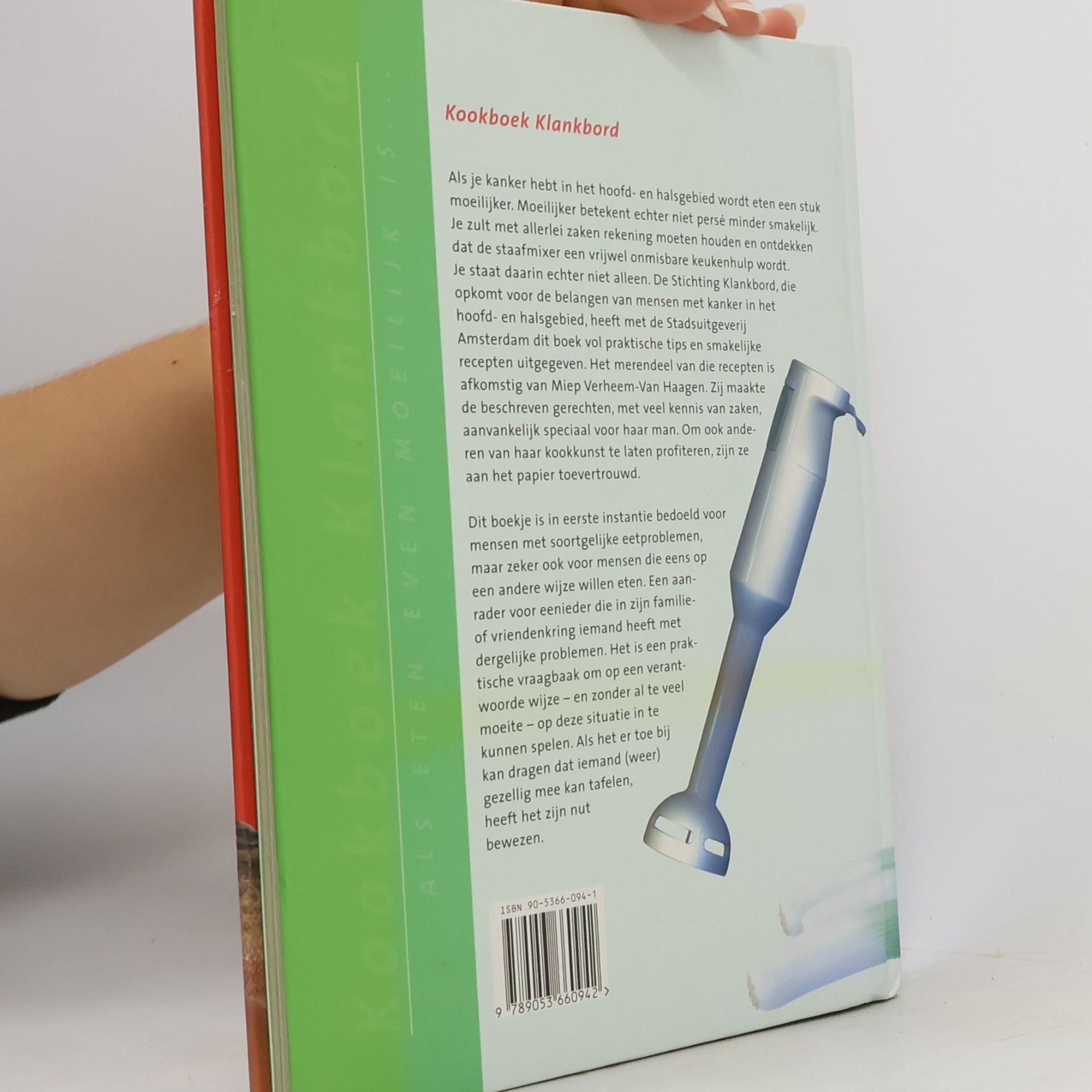 Miep Verheem-van Haagen Kookboek Klankbord