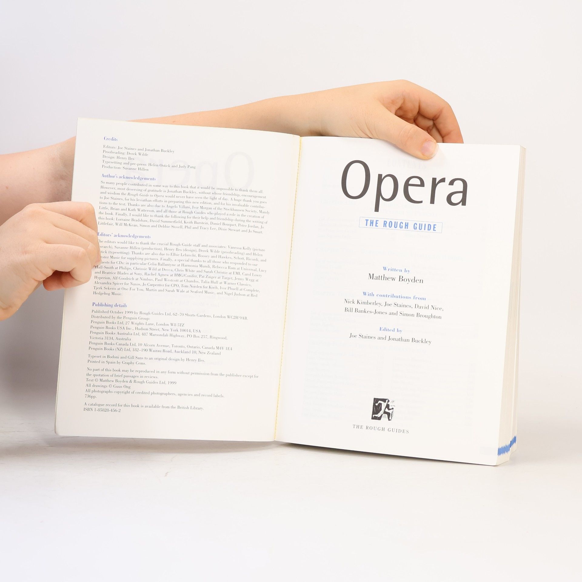 Matthew Boyden The Rough Guide: Opera