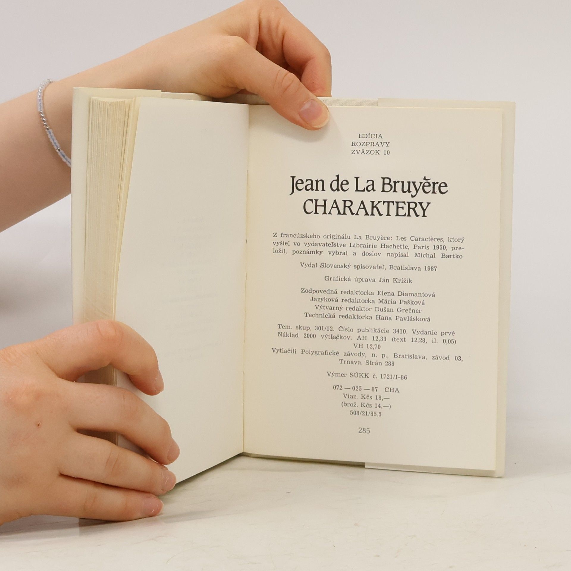 Jean de La Bruyère Charaktery