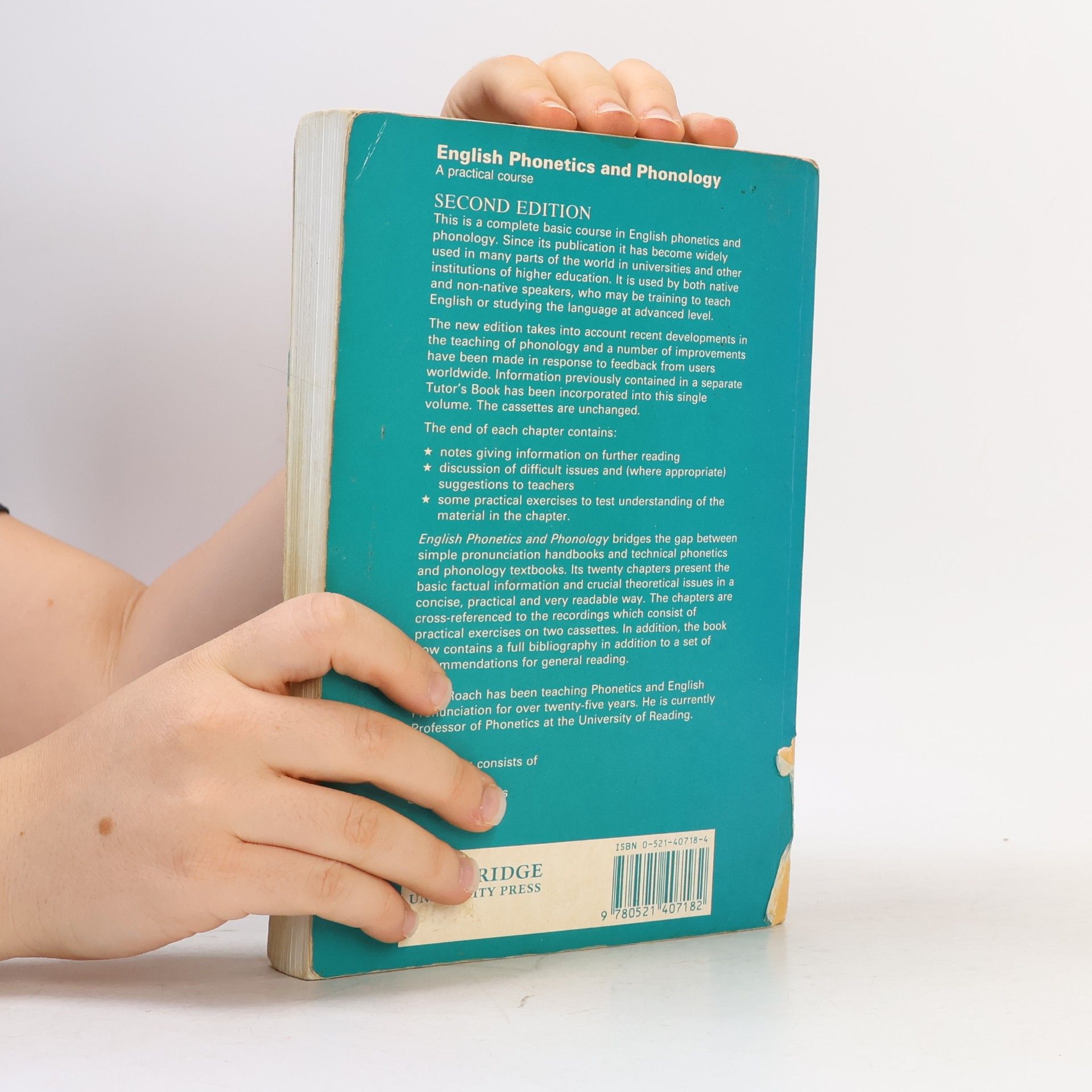 Peter Roach English Phonetics and Phonology. A Practical Course