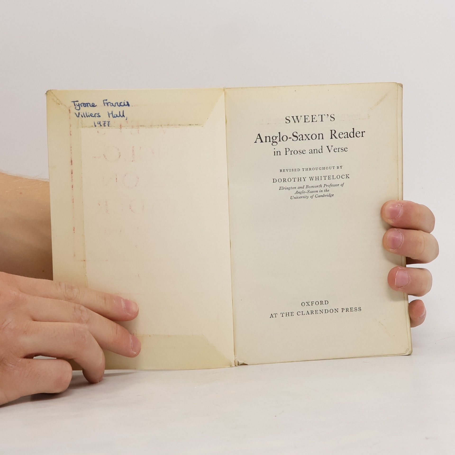 Collectif d'auteurs Sweet's Anglo-Saxon Reader in Prose and Verse