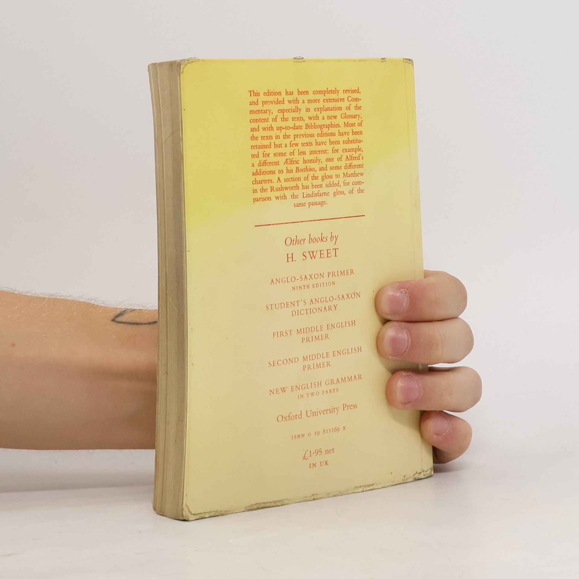 Collectif d'auteurs Sweet's Anglo-Saxon Reader in Prose and Verse