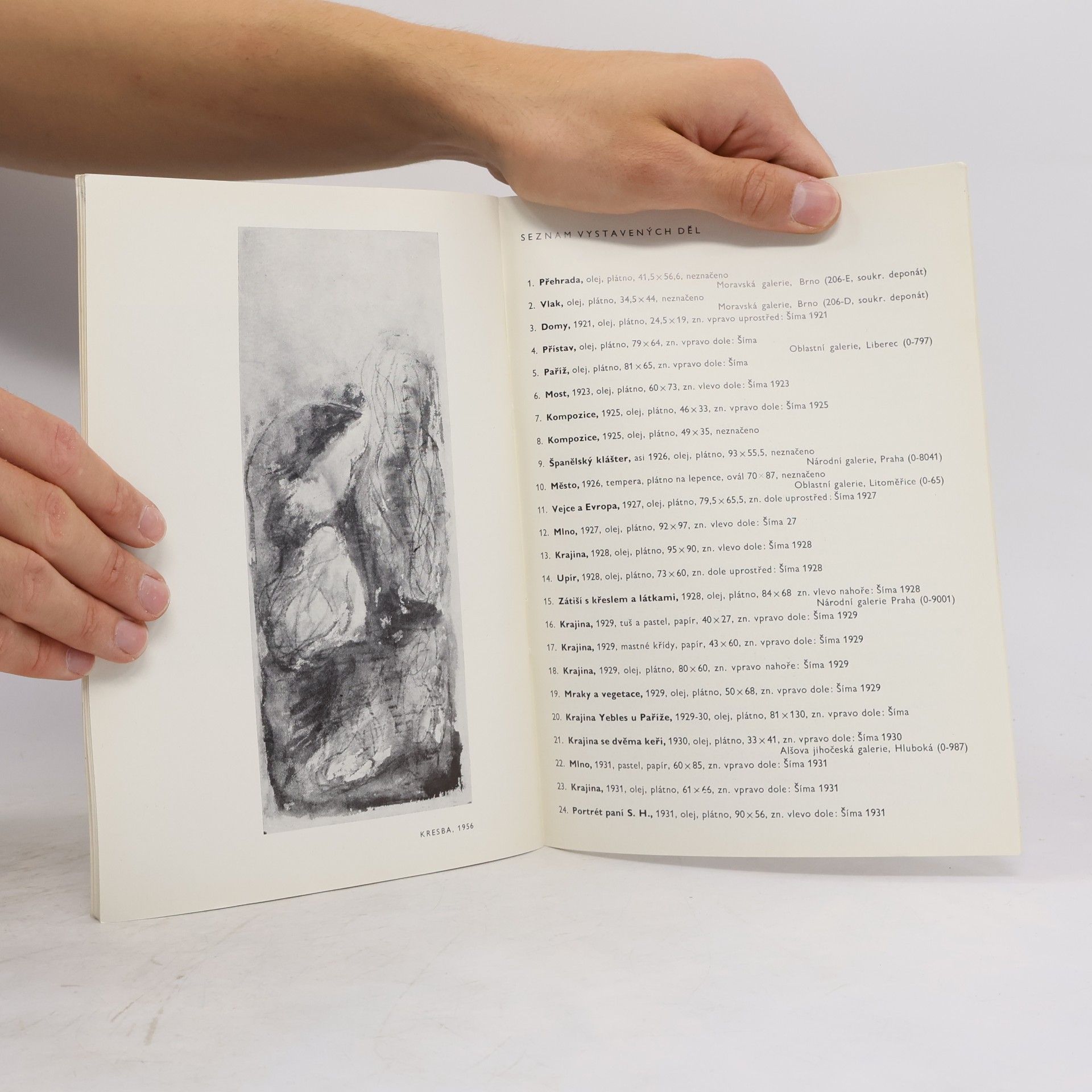 Collectif d'auteurs Josef Šíma. Obrazy a kresby z let 1920 - 1963
