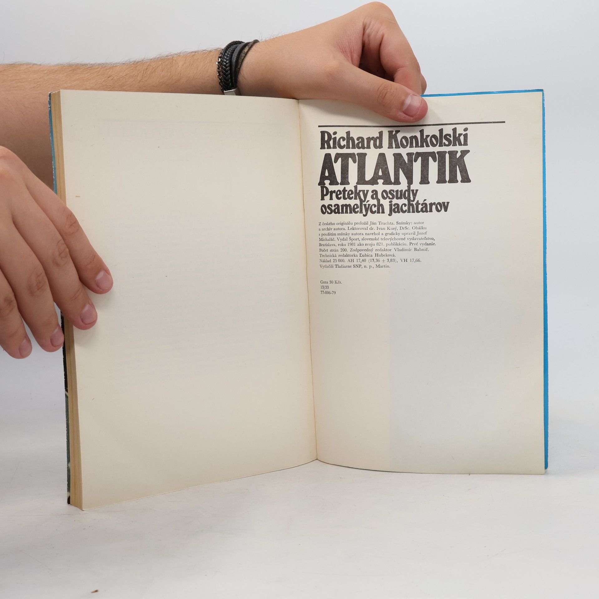 Richard Konkolski Atlantik. Preteky a osudy osamelých jachtárov