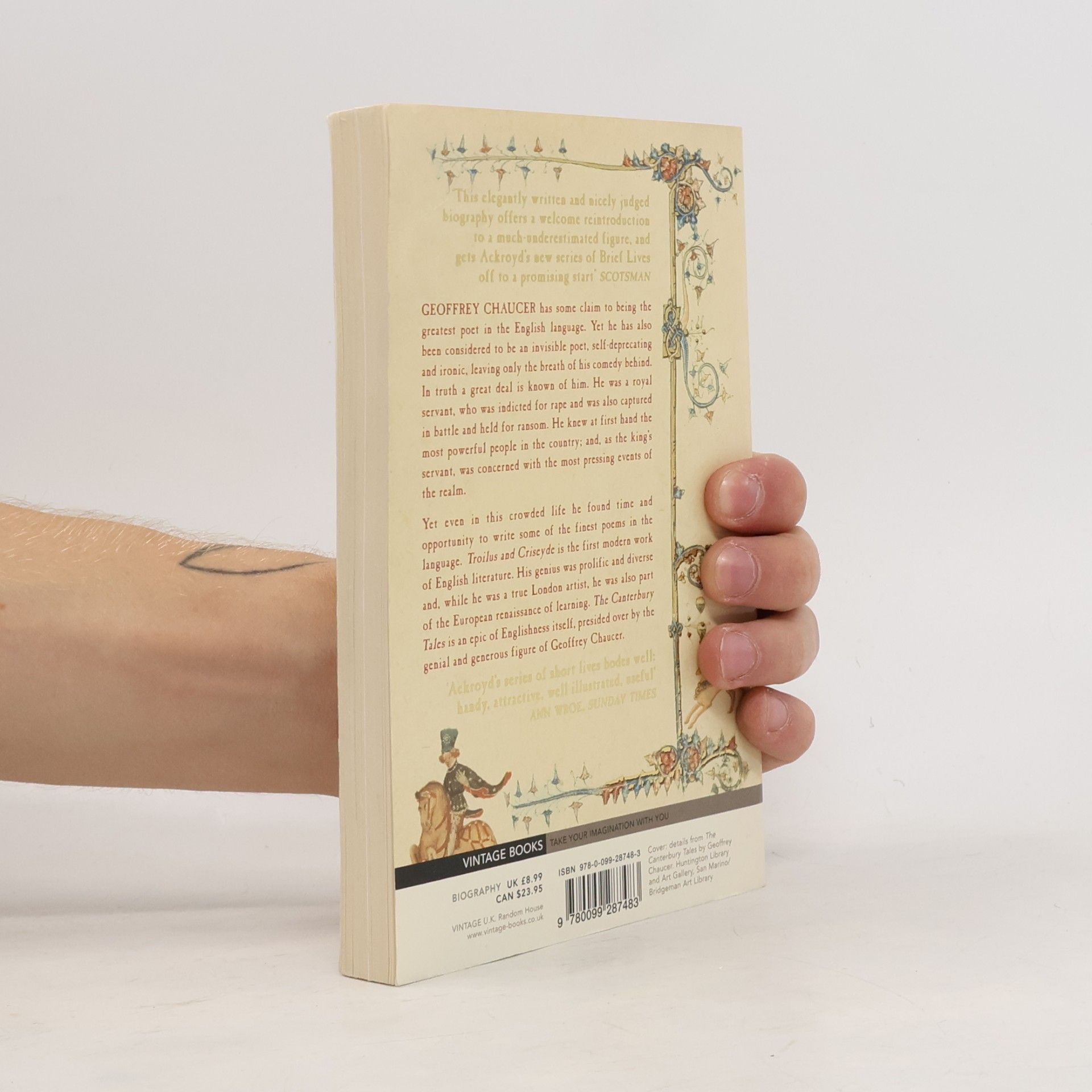 Peter Ackroyd Vintage: Chaucer: Brief Lives